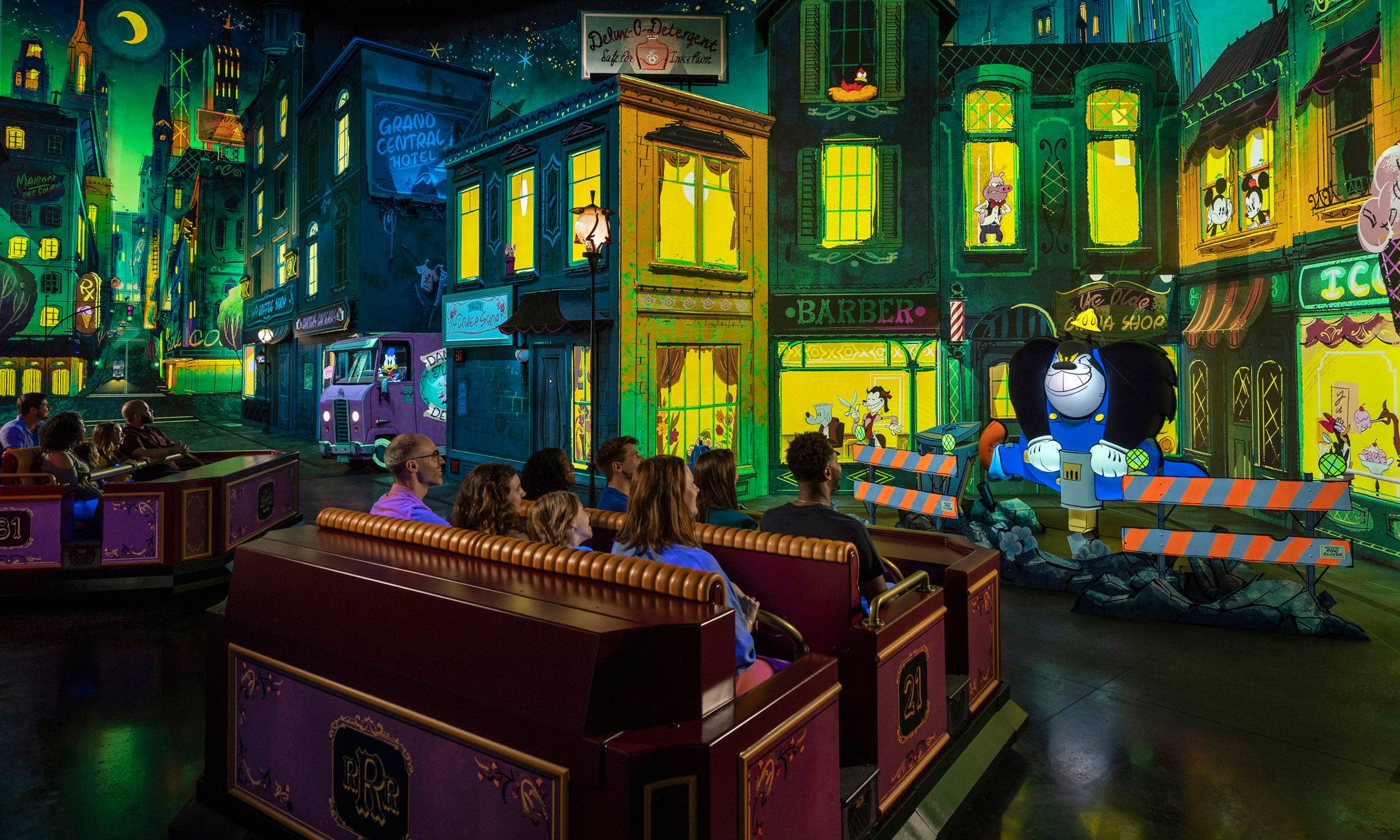 Mickey &amp; Minnie’s Runaway Railway remains in Genie+