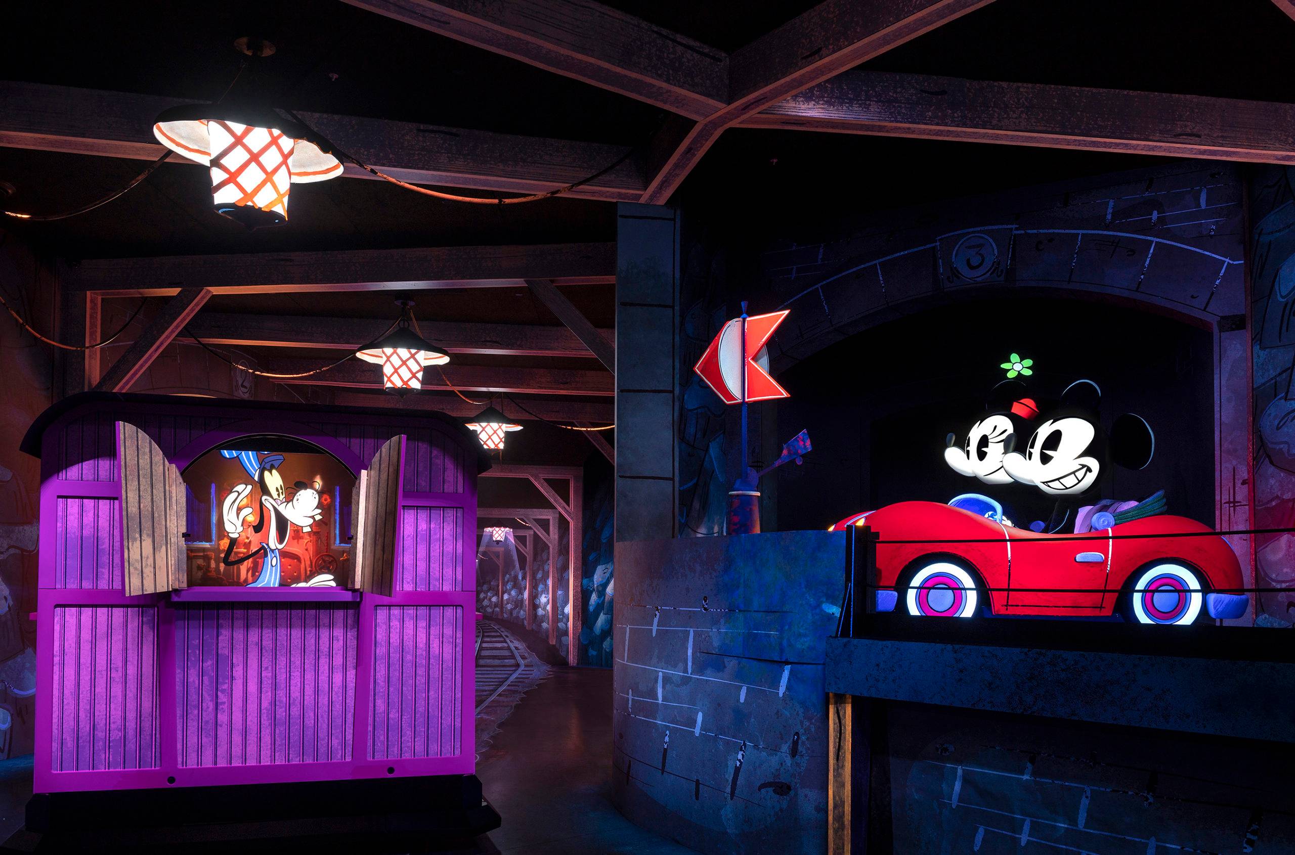 Inside Mickey and Minnie's Runaway Railway