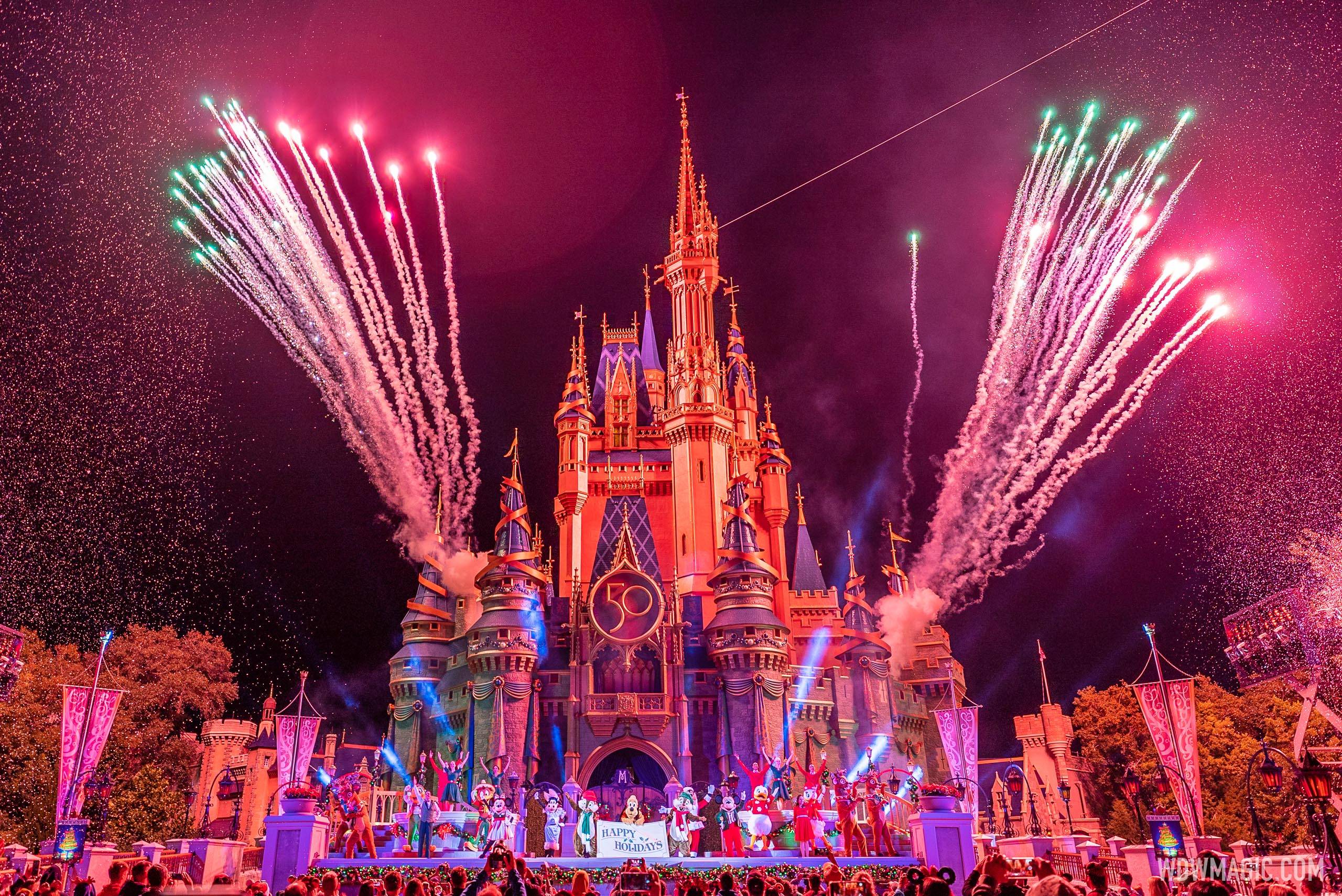 Full castle stage shows return to Walt Disney World with 'Mickey and Minnie's Very Merry Memories' at Magic Kingdom