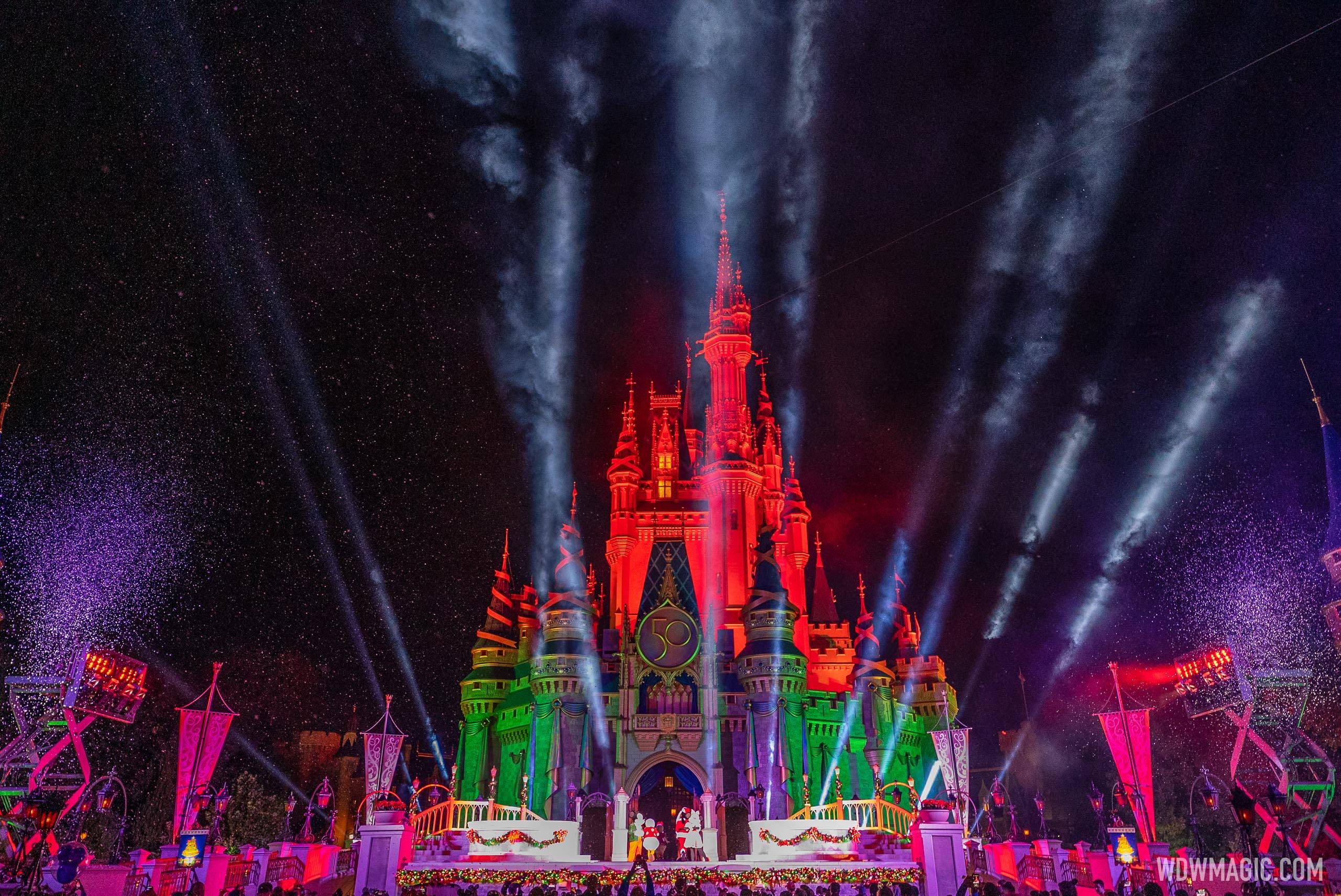 Mickey and Minnie's Very Merry Memories opening night