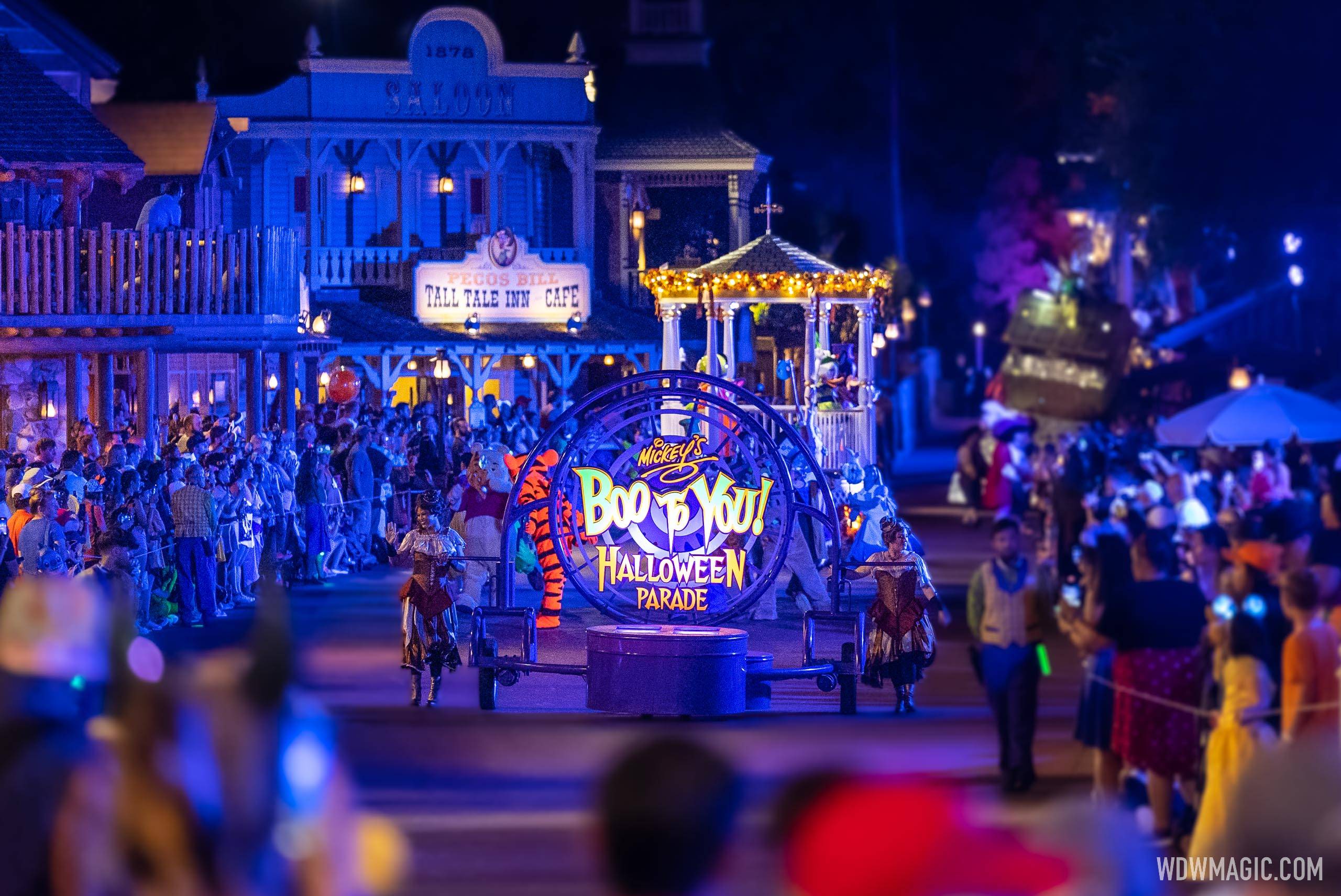 Mickey's Boo-To-You Halloween Parade opening