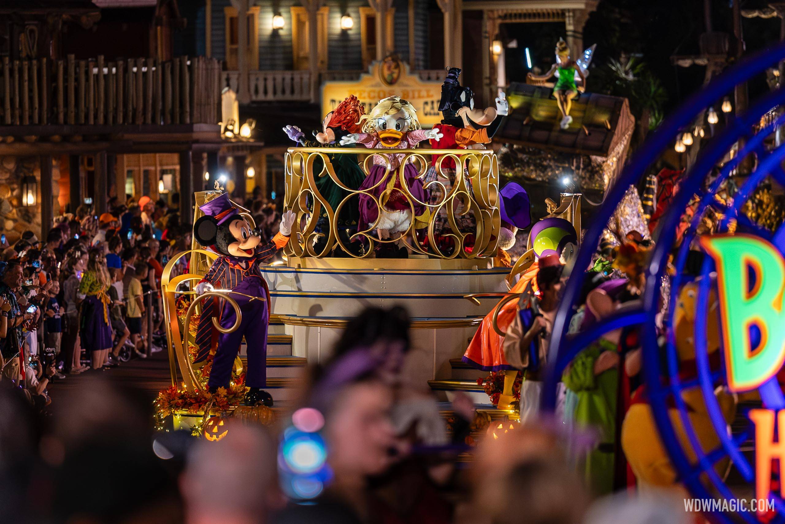 Changes to Mickey's Boo-to-You Halloween Parade for 2023