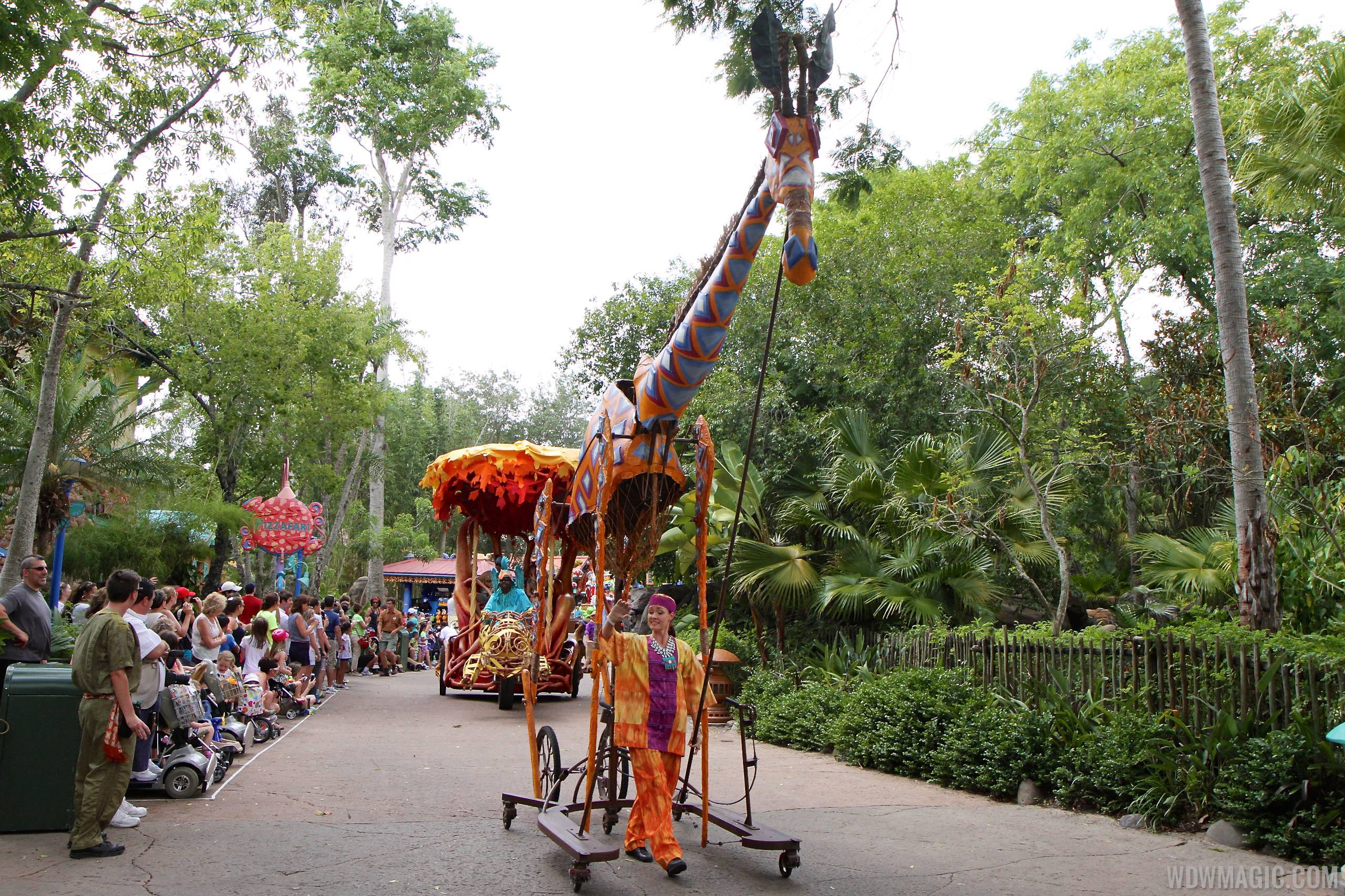 Mickey's Jammin' Jungle Parade