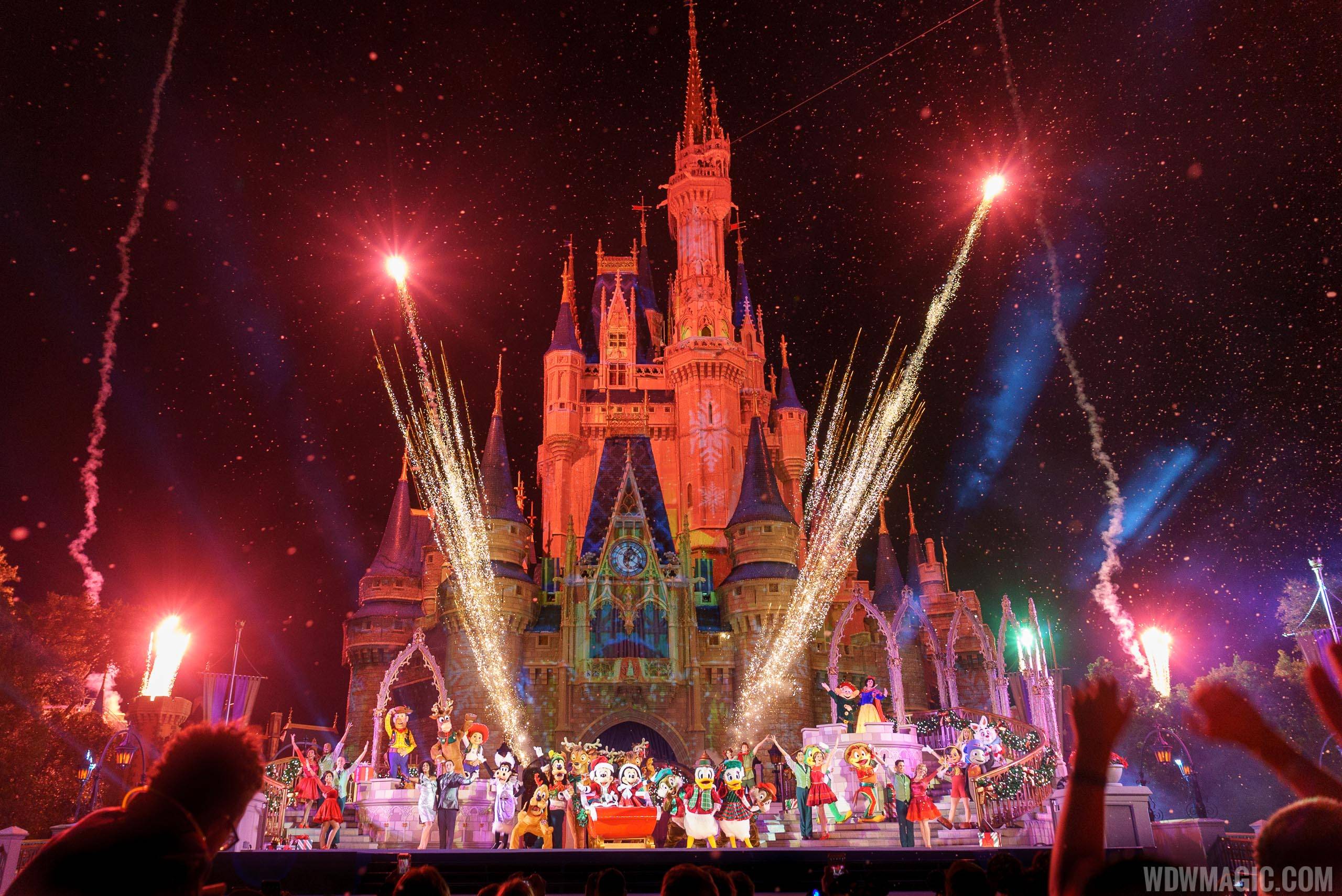 VIDEO - 'Mickey's Most Merriest Celebration' opens at the Magic Kingdom