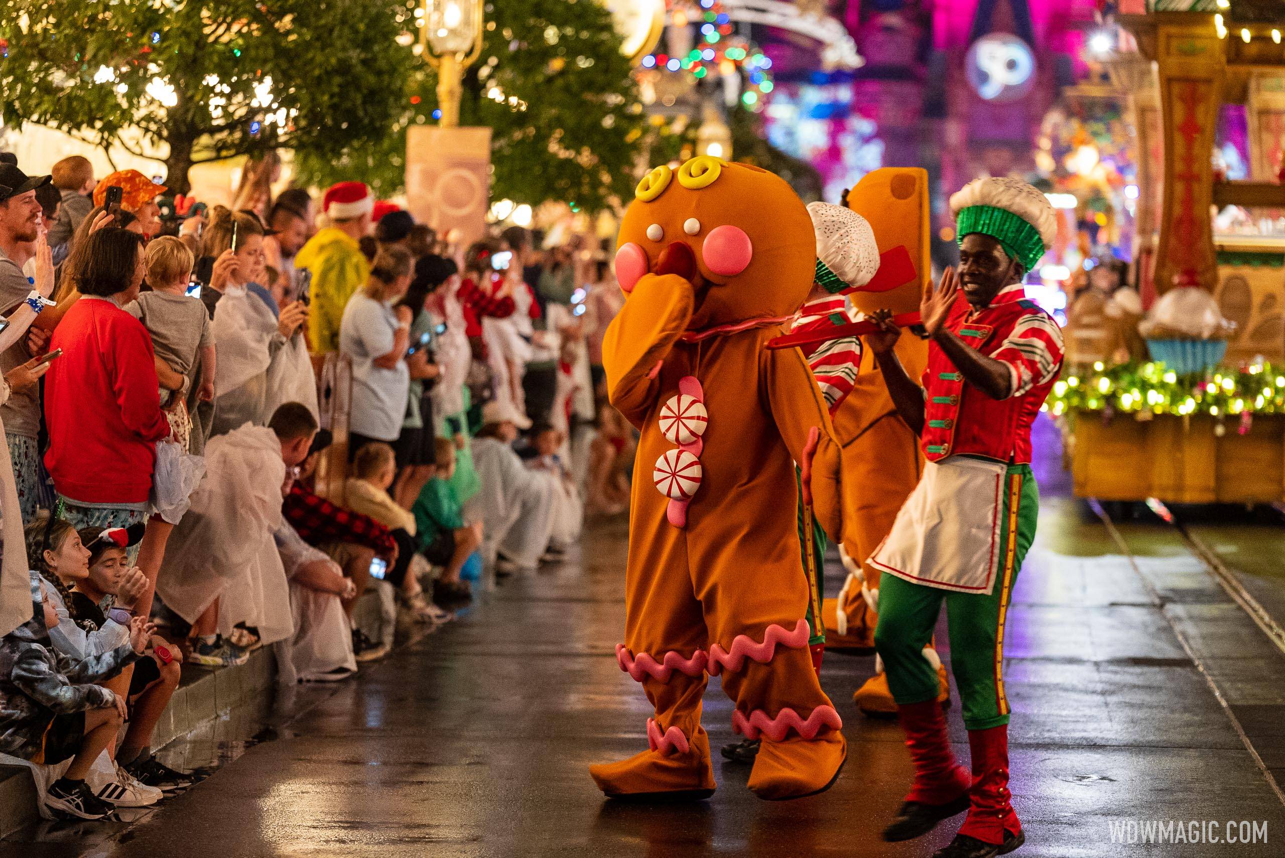 'Mickey's Once Upon a Christmastime Parade' will perform twice each day during the peak Christmas week at Walt Disney World