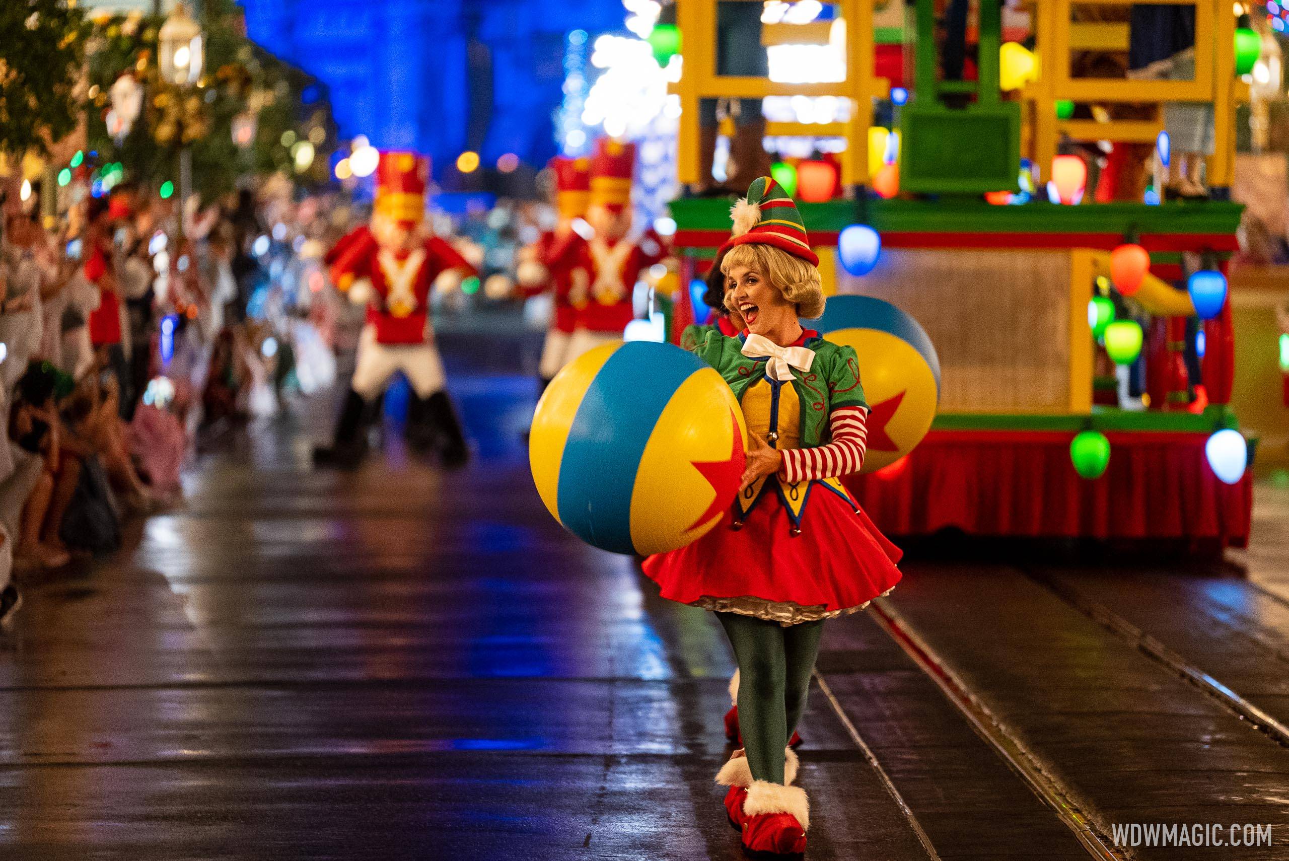 Mickey’s Once Upon a Christmastime Parade to be shown during regular park hours from the 20th