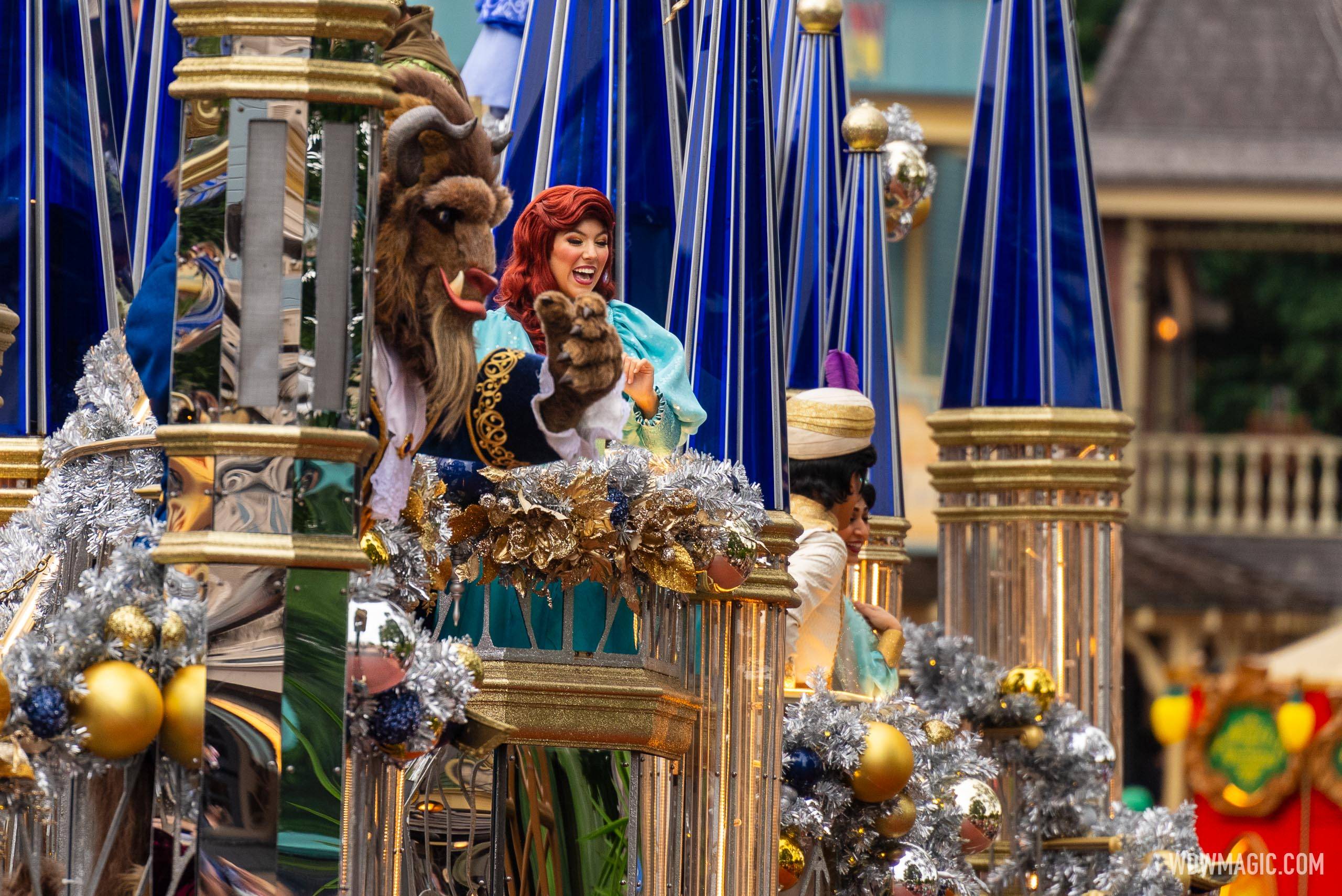 Christmas Parade Filming Takes Place at Magic Kingdom Today, November 8, for ABC Disney Parks Holiday Special