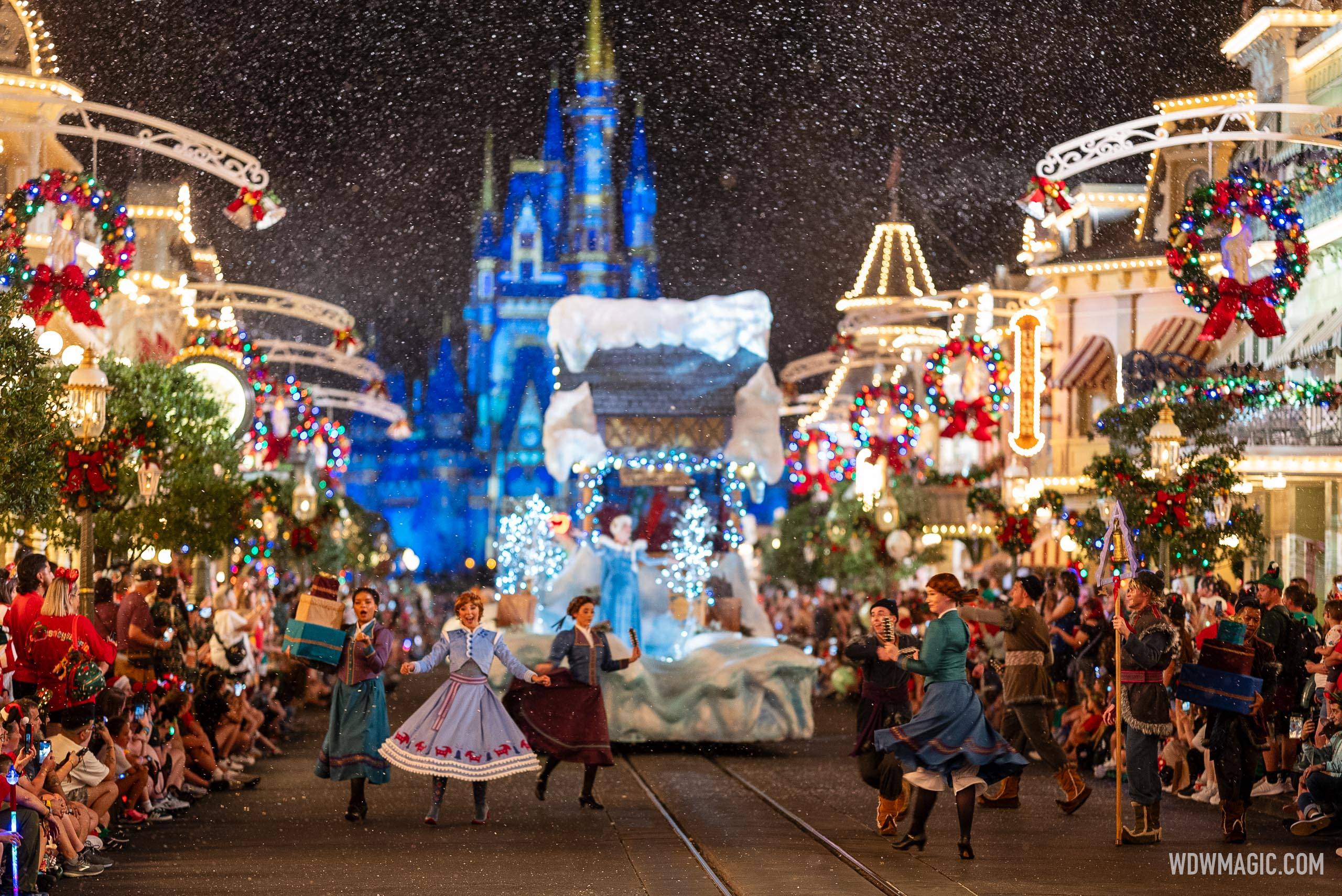 Mickey's Once Upon a Christmastime Parade 2024 - Main Street U.S.A.