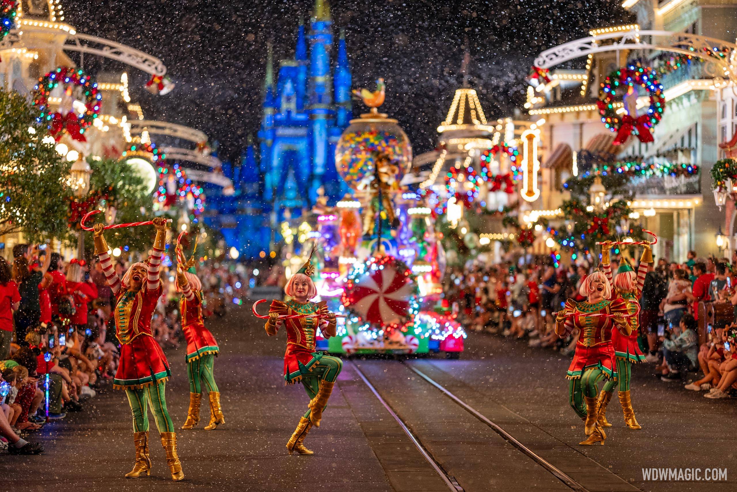 Mickey's Once Upon a Christmastime Parade 2024 - Main Street U.S.A.