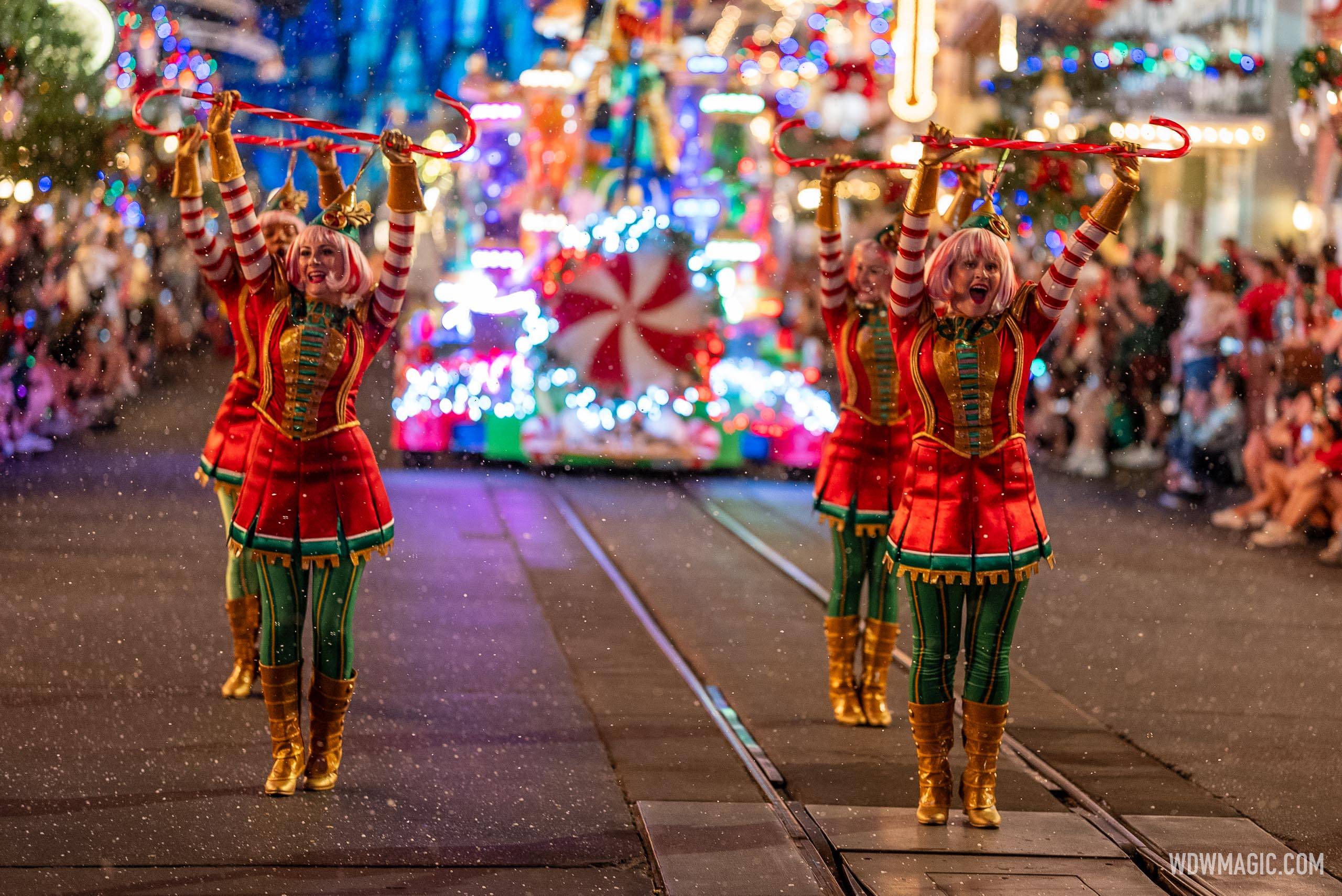 Mickey's Once Upon a Christmastime Parade 2024 - Main Street U.S.A.