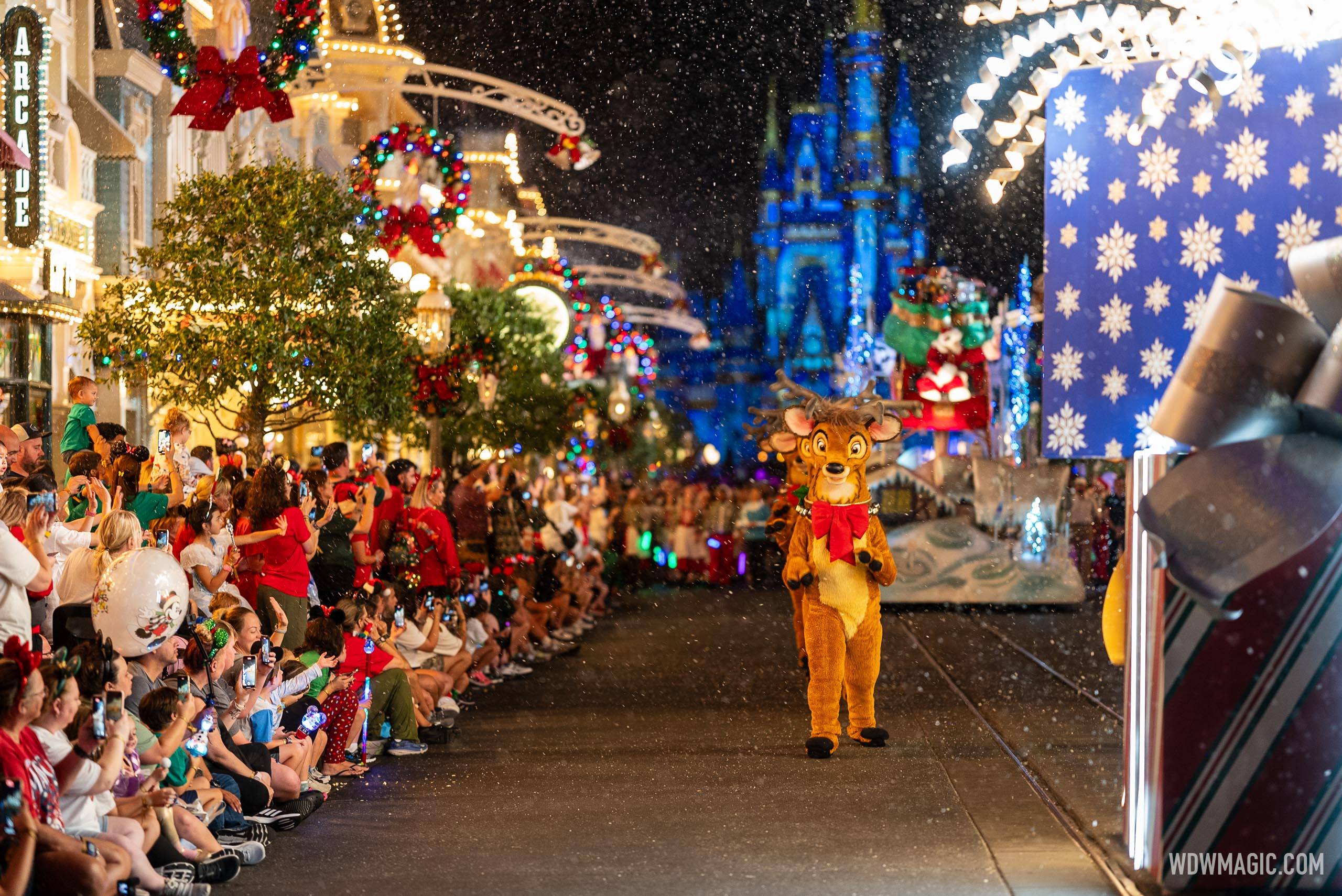 Mickey's Once Upon a Christmastime Parade 2024 - Main Street U.S.A.