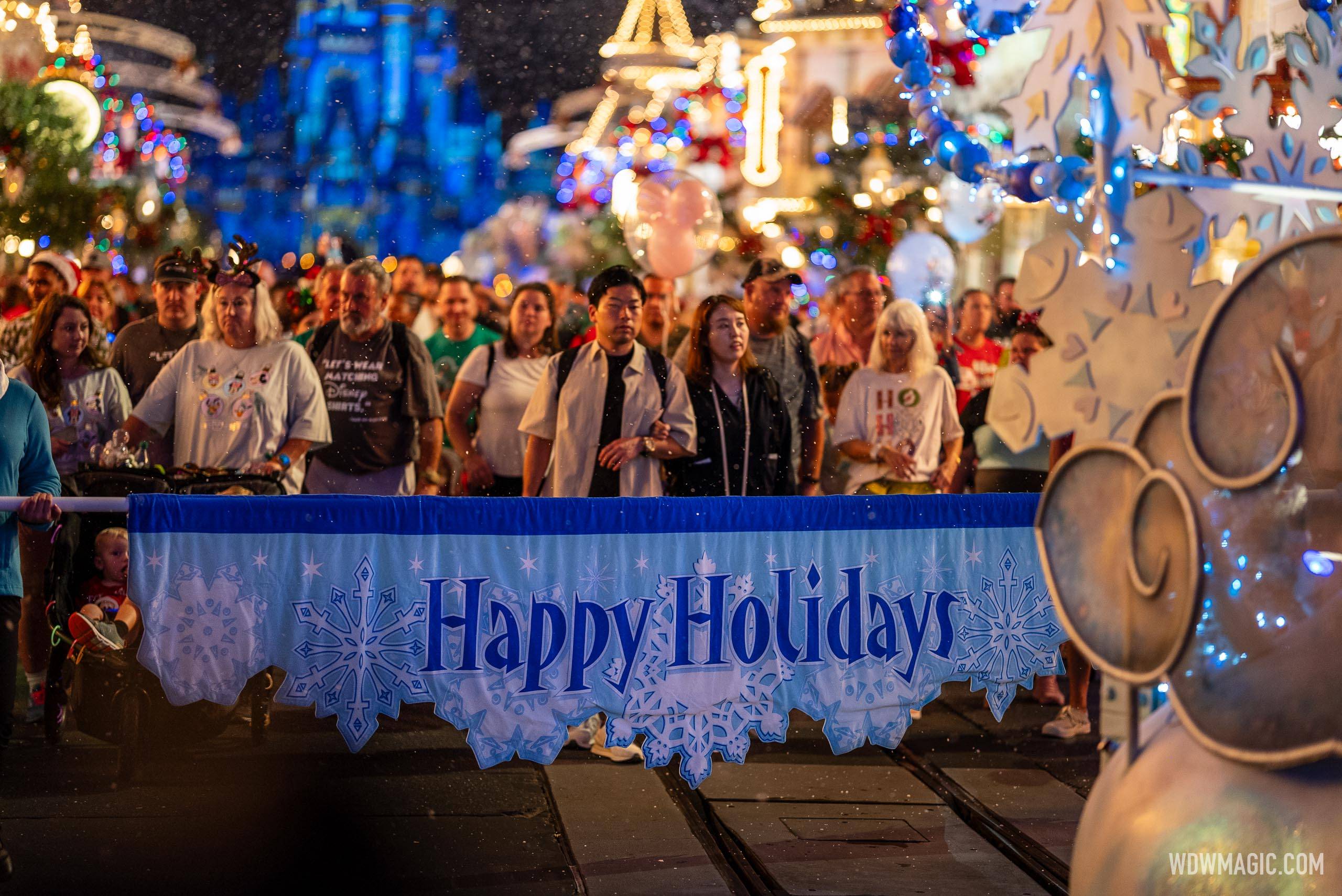 Mickey's Once Upon a Christmastime Parade 2024 - Main Street U.S.A.