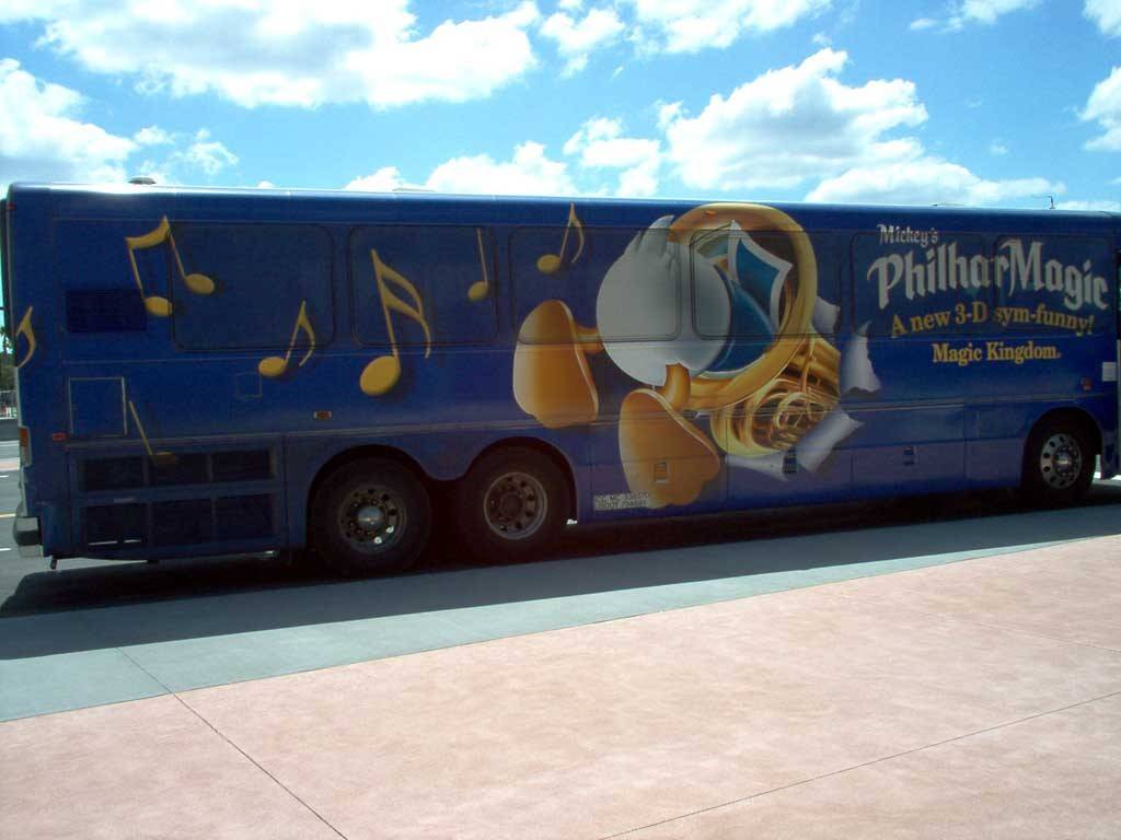 PhilharMagic wrapped bus