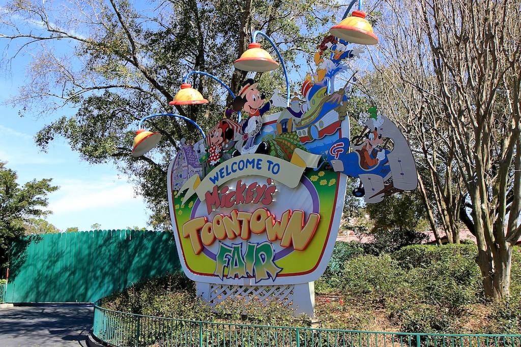 REMINDER - Mickey's Toontown Fair permanently closing at the end of Friday Feb 11