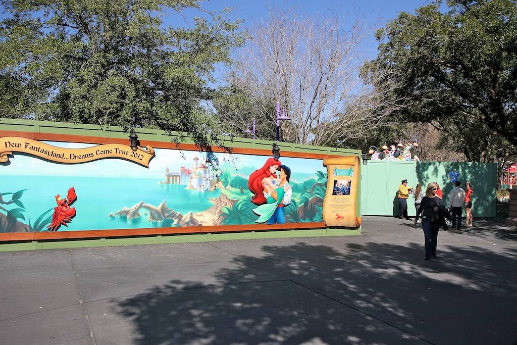 A look at the now closed off Mickey's Toontown Fair