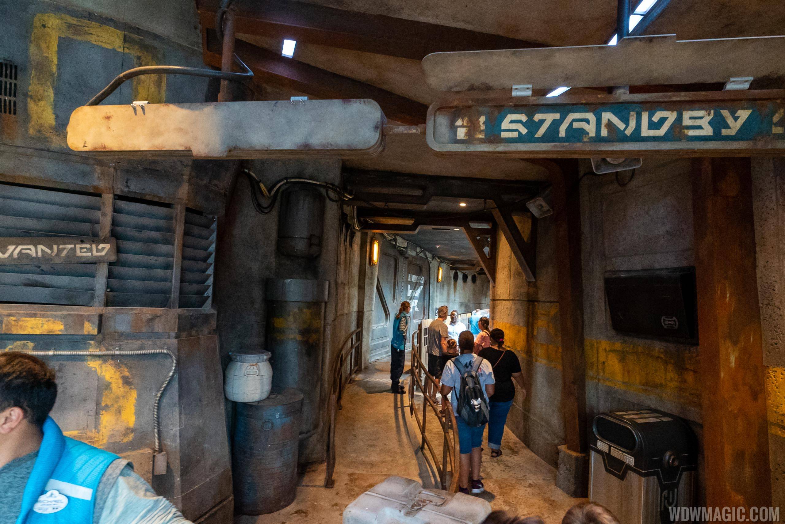 The standby line entrance to Millennium Falcon Smugglers Run