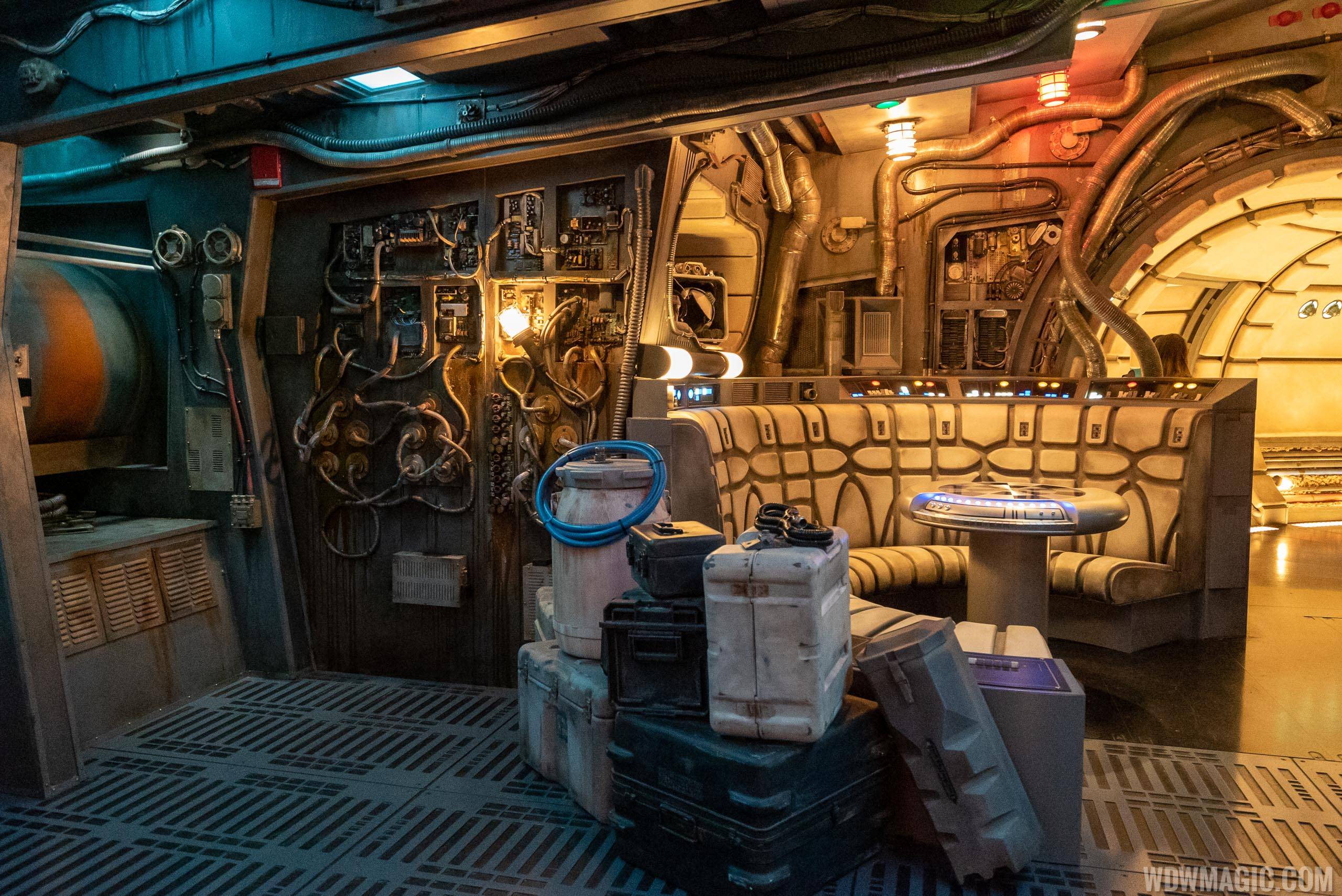 Onboard the Millennium Falcon Smugglers Run