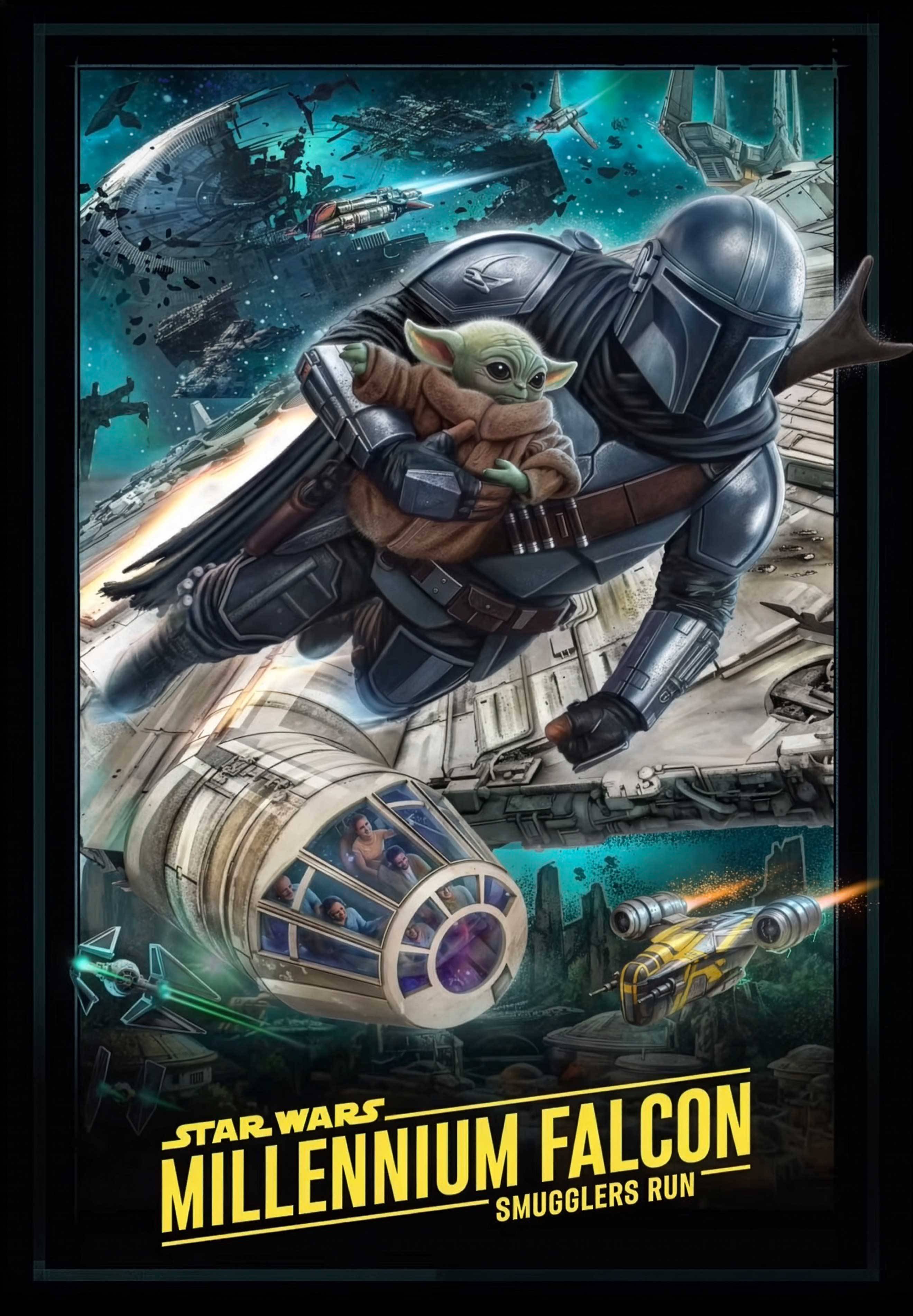 Poster for Mandalorian and Grogu Update