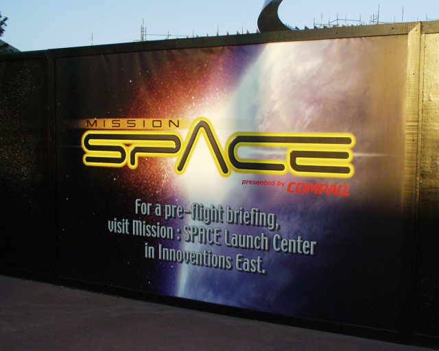 Latest Mission SPACE construction photos