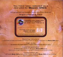 Mission SPACE Annual Passholder preview invitations