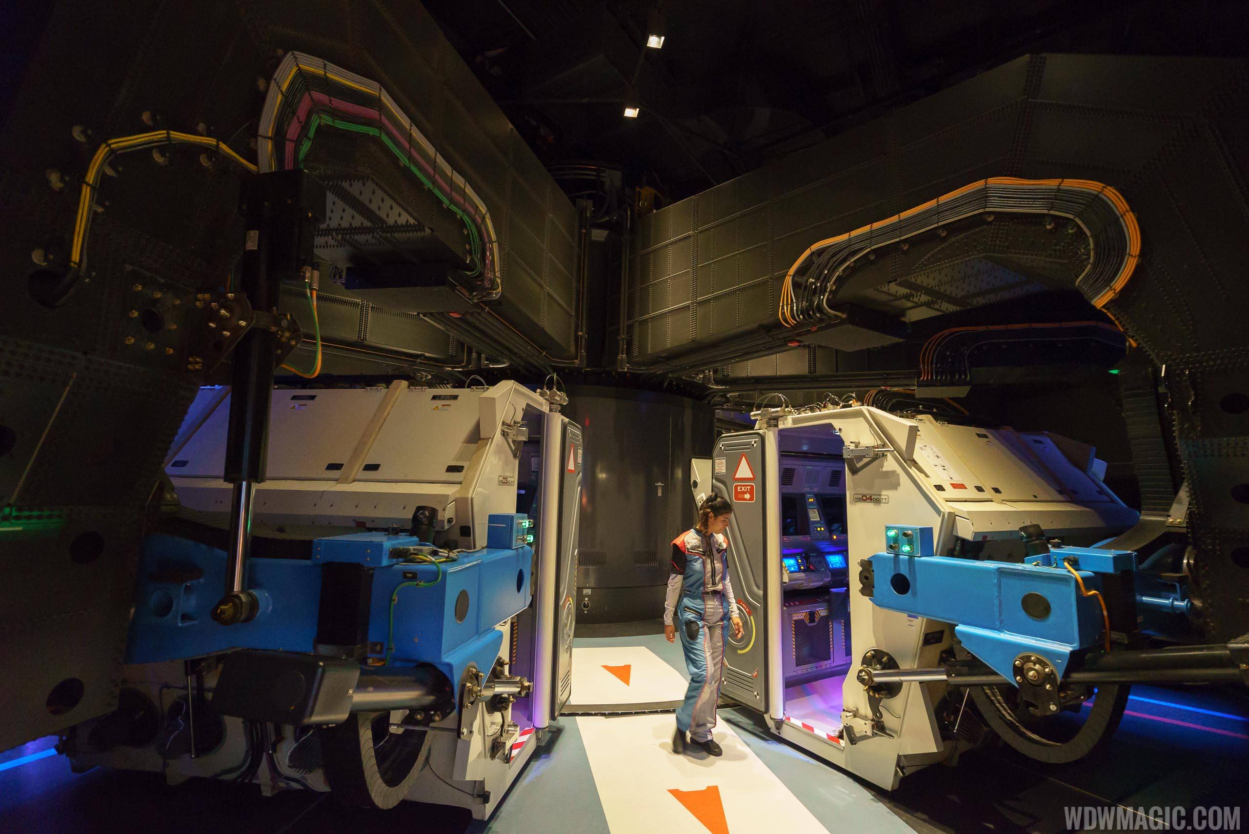 The Mission SPACE centrifuge ride system