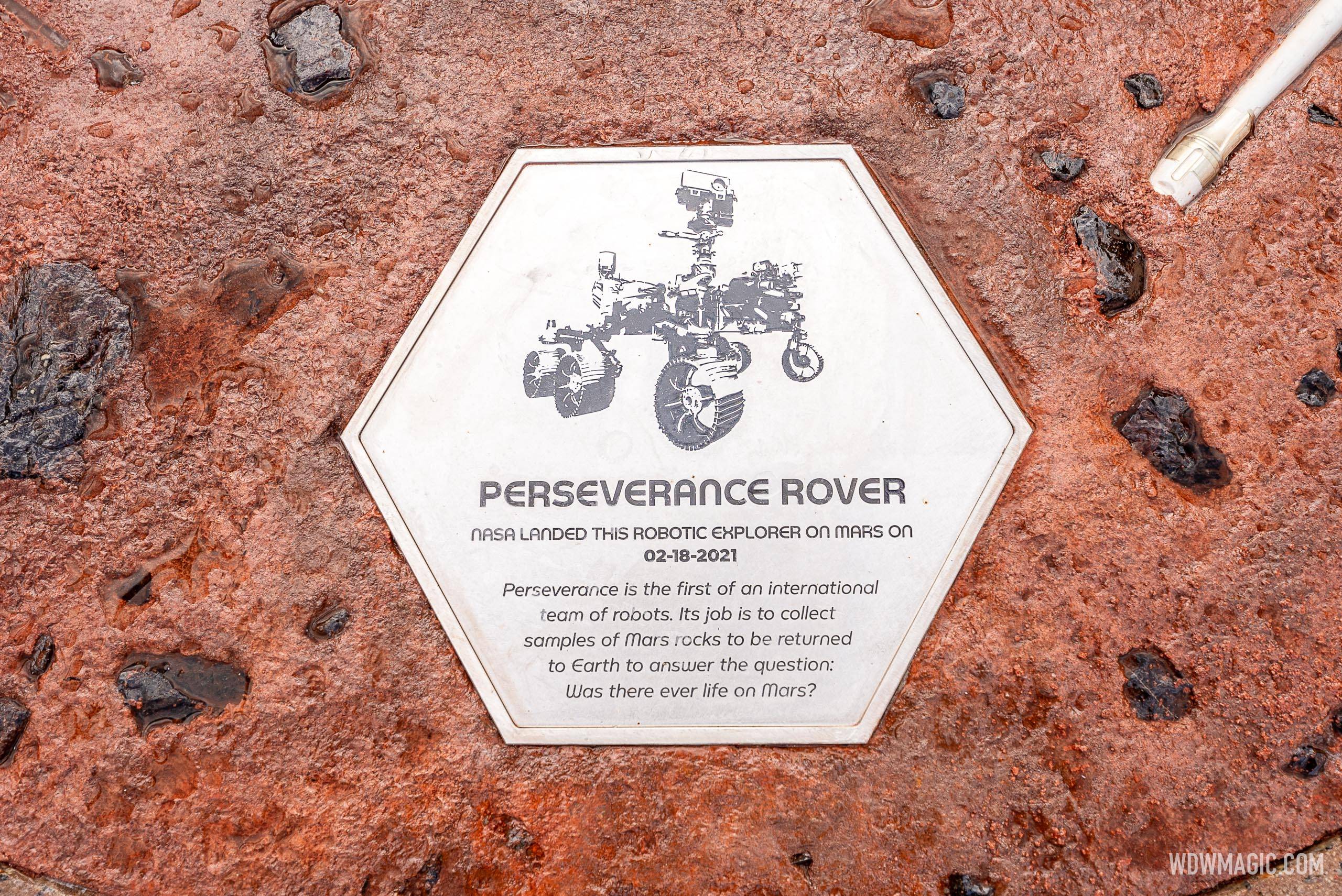 Perseverance Mars Rover display at Mission SPACE