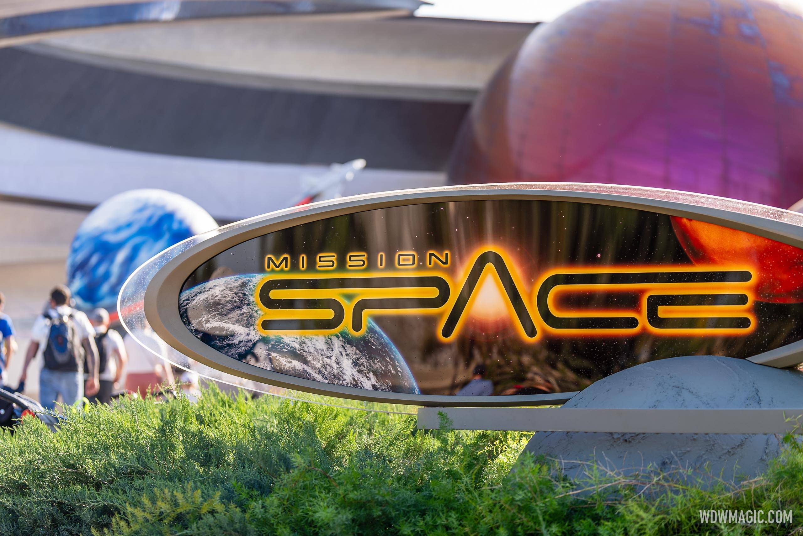 Earth returns to Mission SPACE Planetary Plaza