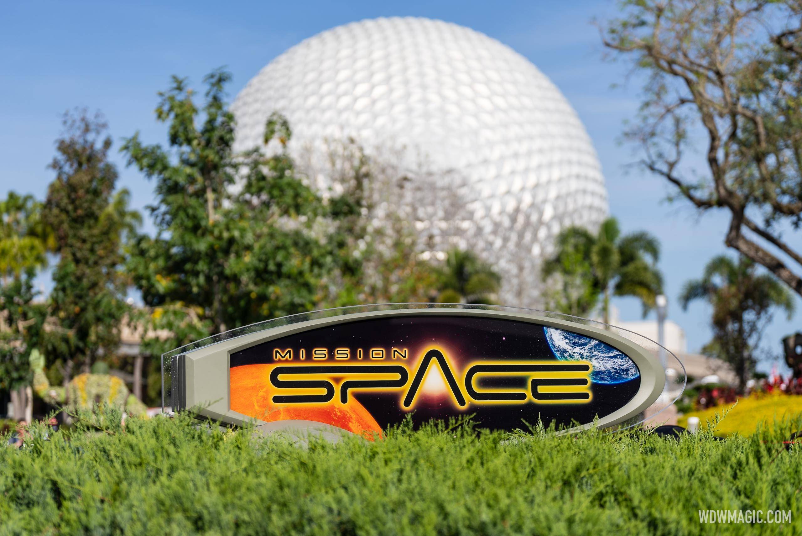 Earth returns to Mission SPACE Planetary Plaza