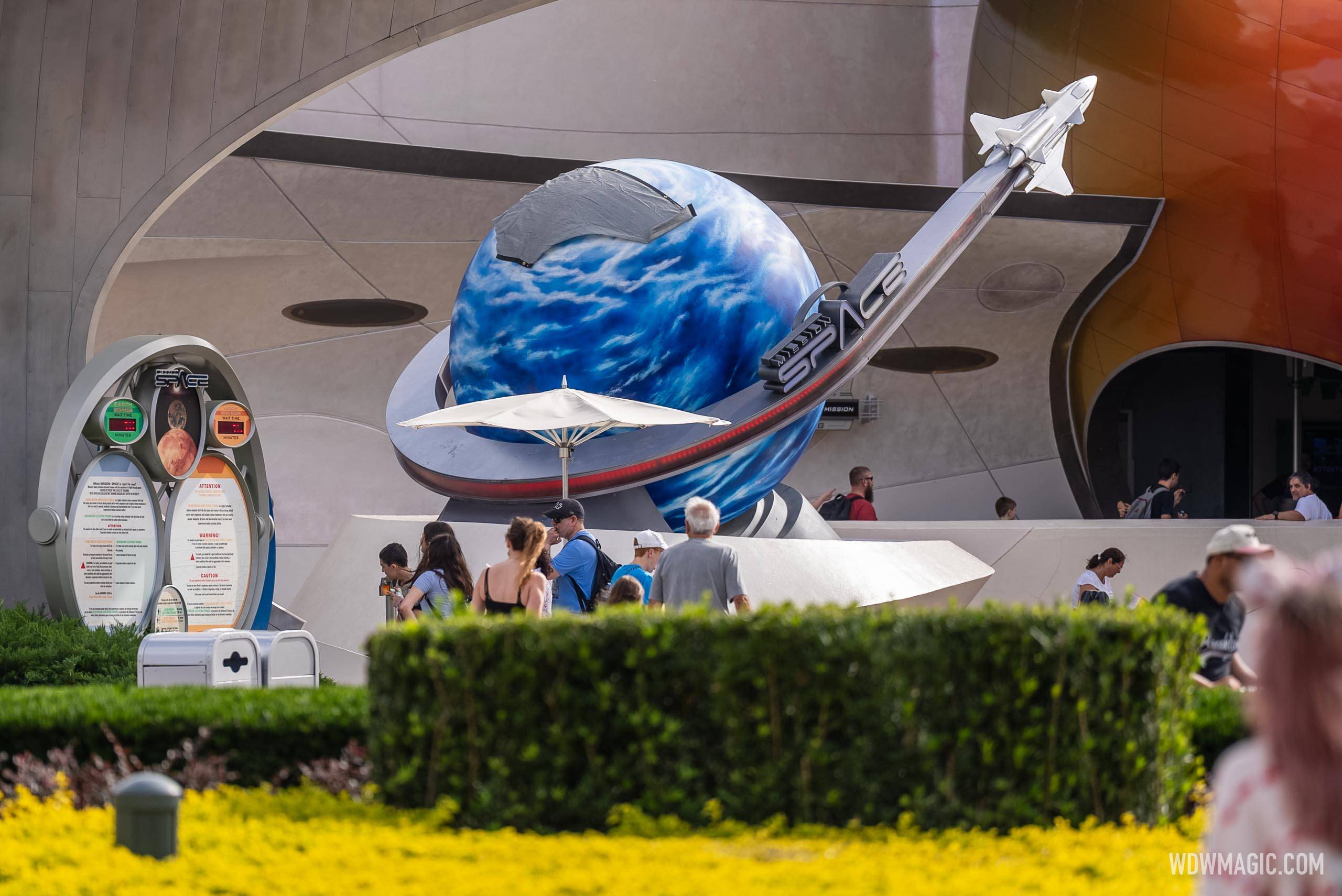 Mission SPACE Exterior refurbishment - February 13, 2025