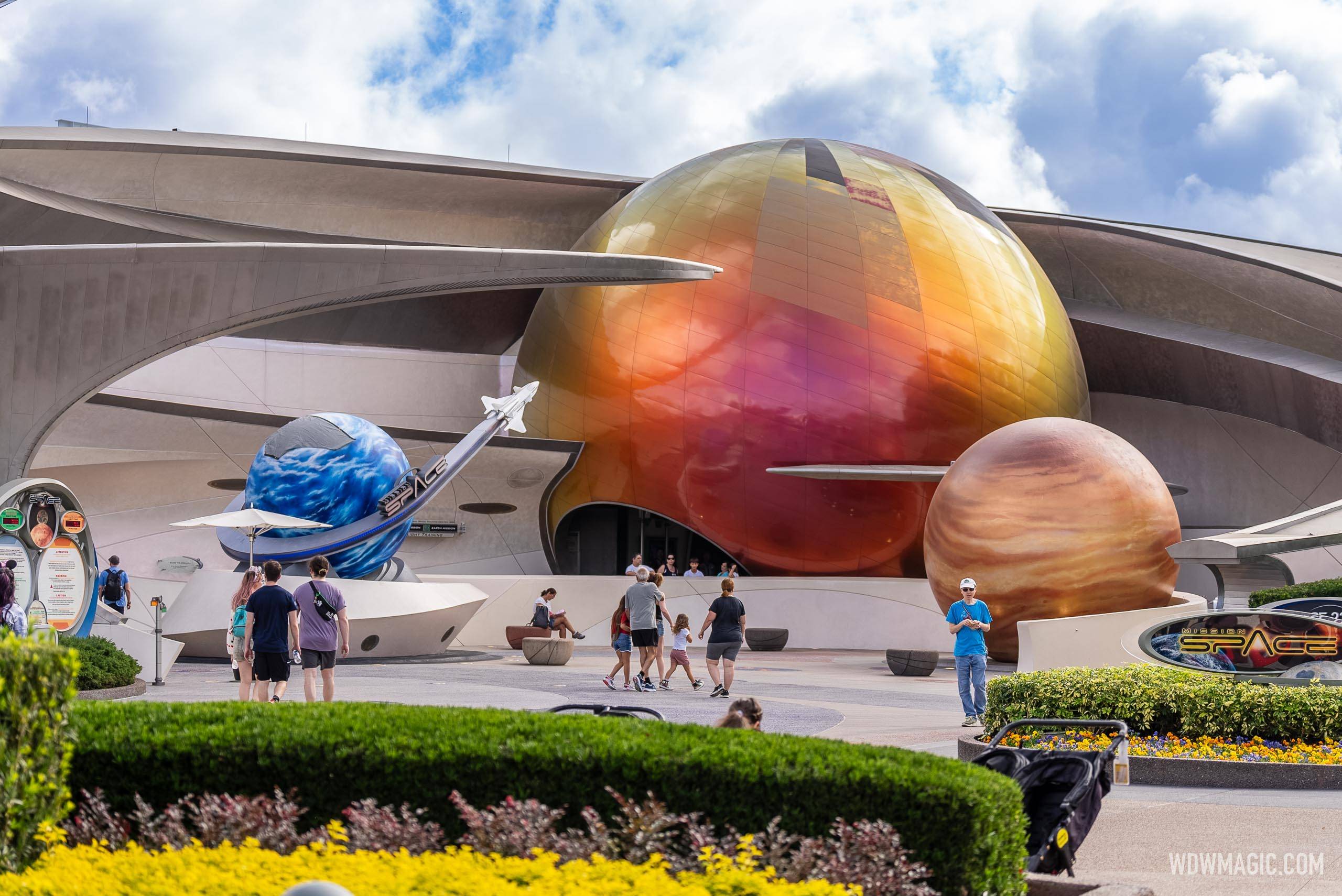 Mission SPACE Exterior refurbishment - February 13, 2025