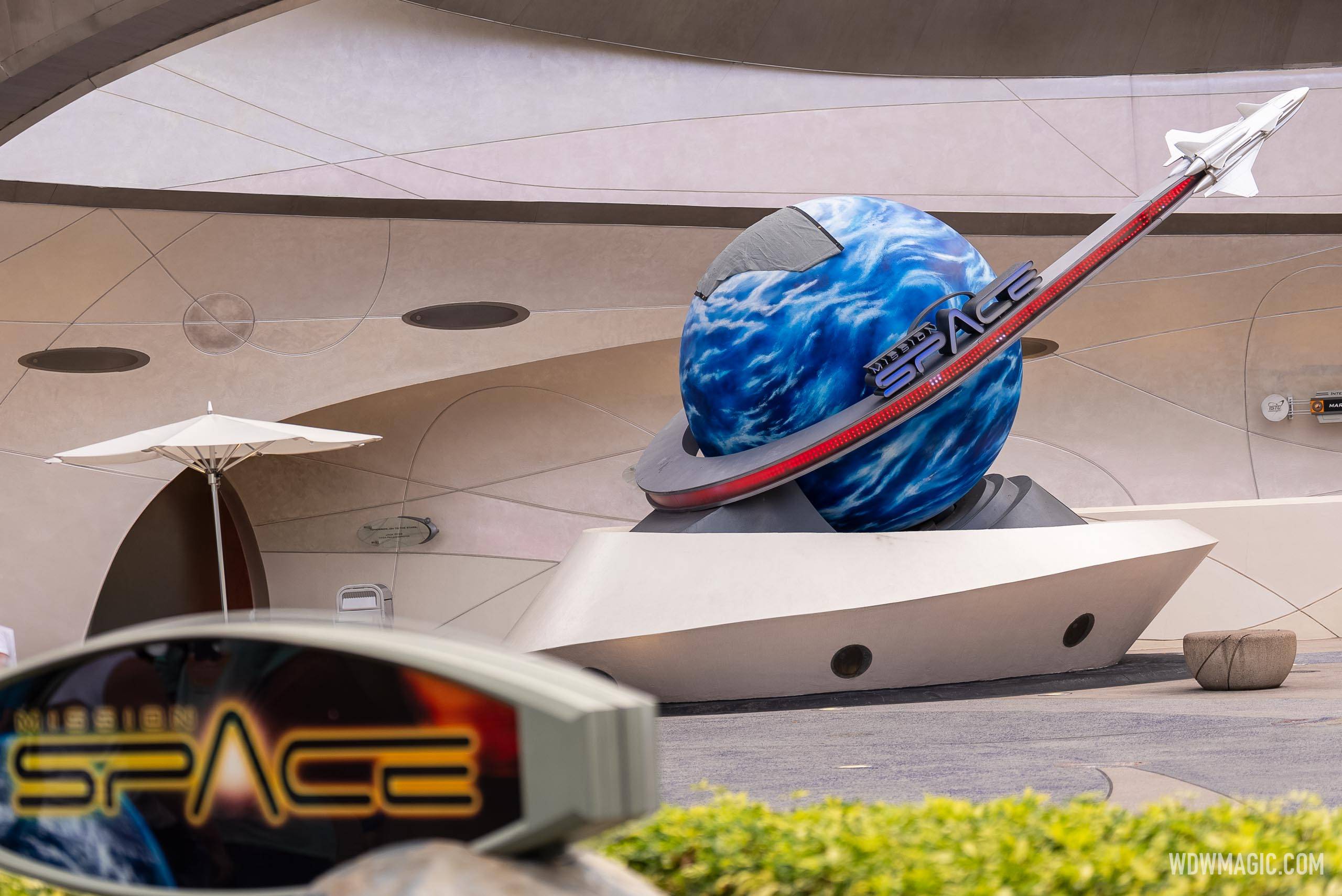 Mission SPACE Exterior refurbishment - February 13, 2025