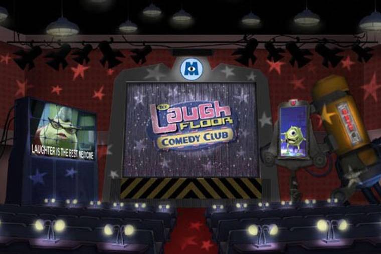 Monsters Inc Laugh Floor Comedy Club