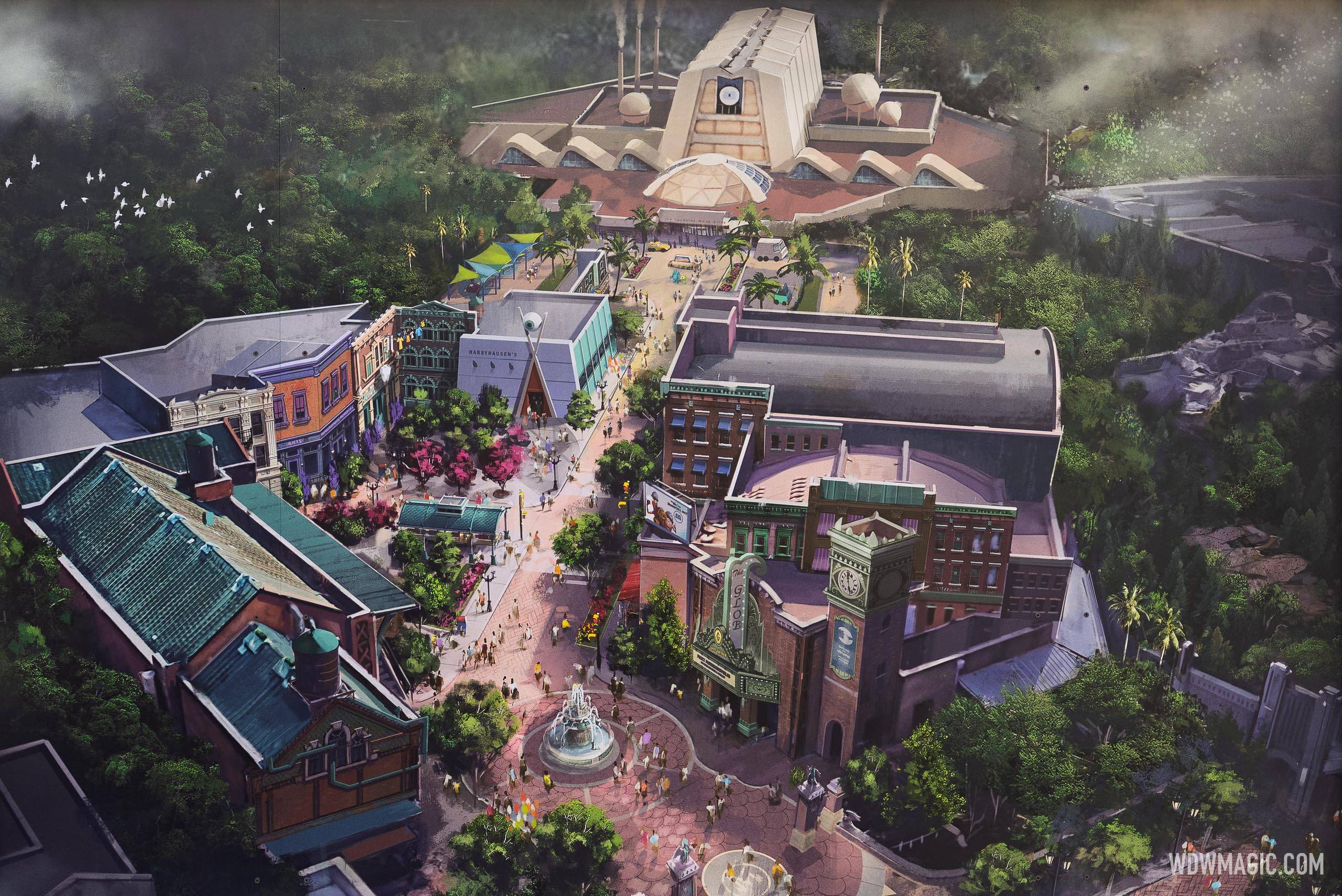 Monsters Inc. Land Concept Art - June 2025