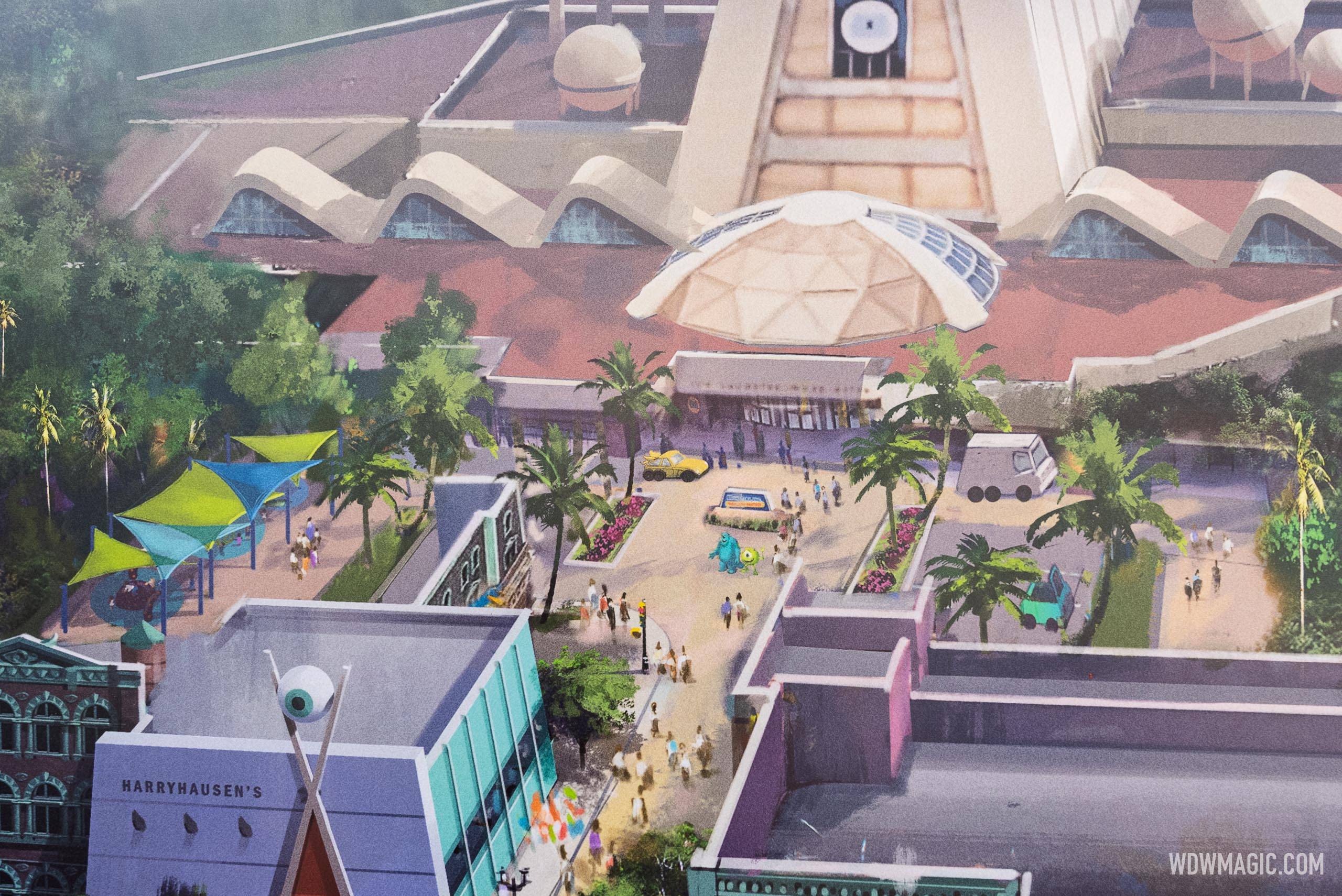 Monsters Inc. Land Concept Art - June 2025