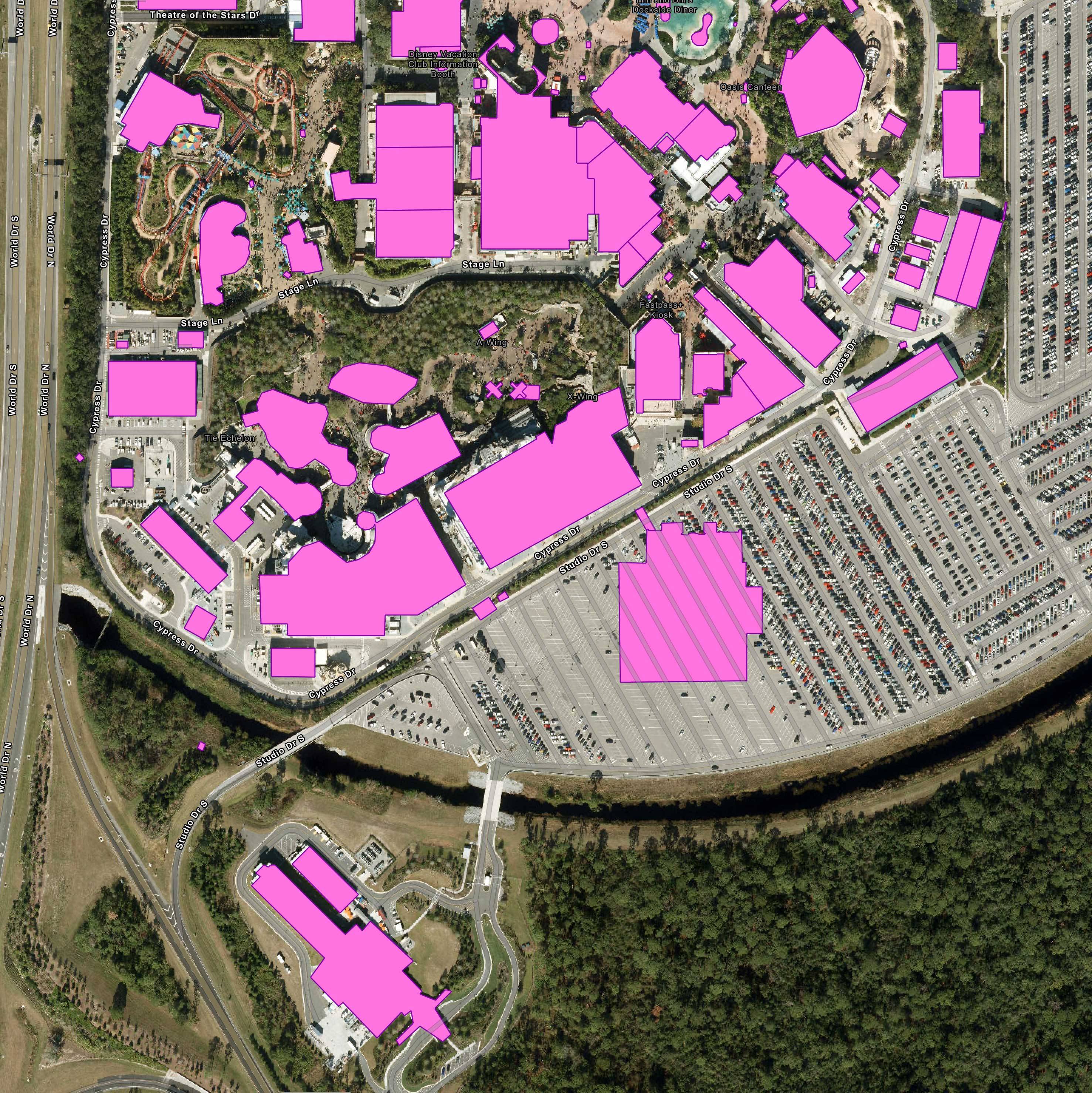 New Map Reveals Massive Size of Monsters, Inc. Door Coaster Building at Disney's Hollywood Studios