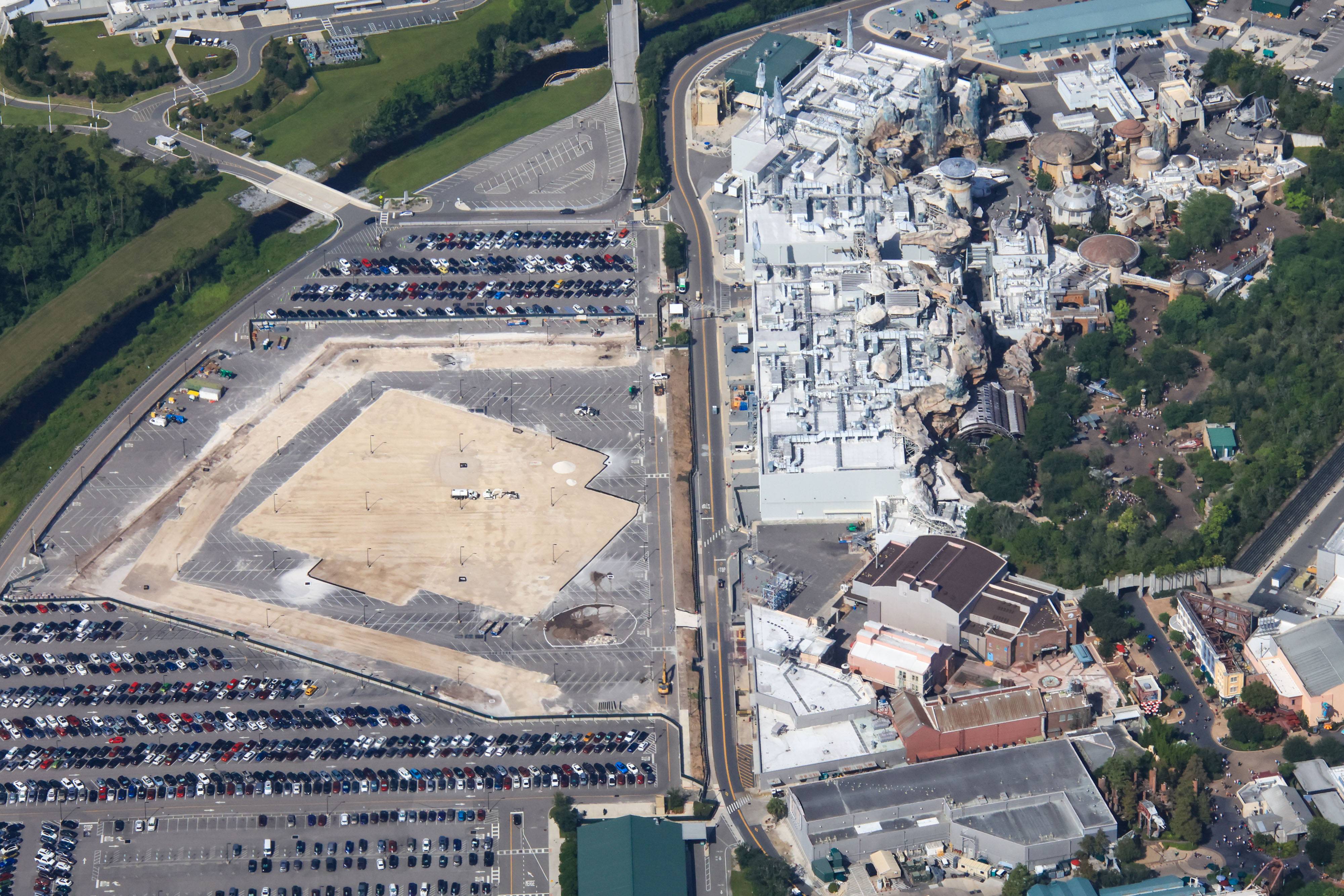 Monsters Inc. Coaster Ride Building Site Preparation - July 26, 2025