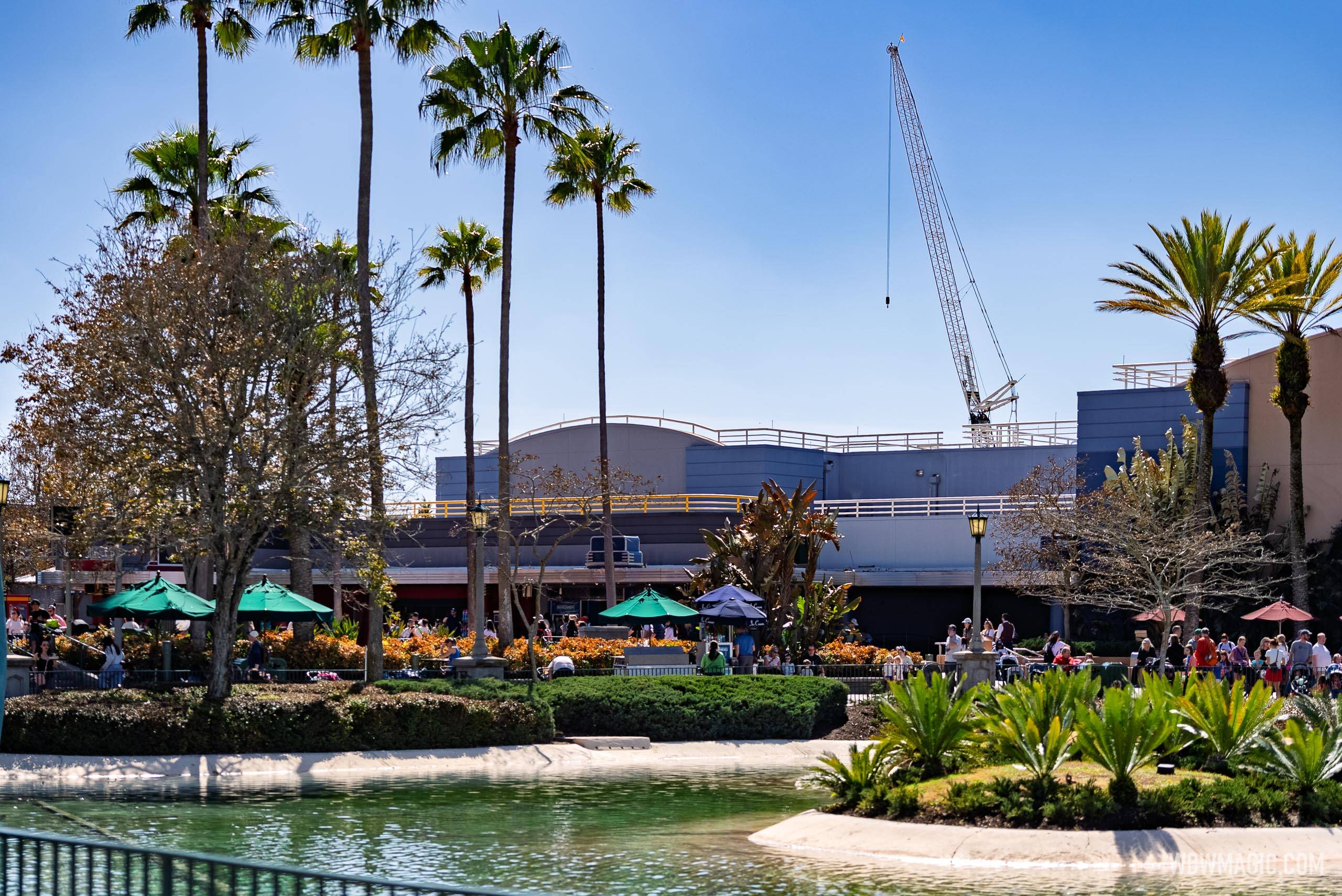 Heavy-Lift Crane Arrives for Monstropolis Coaster Construction
