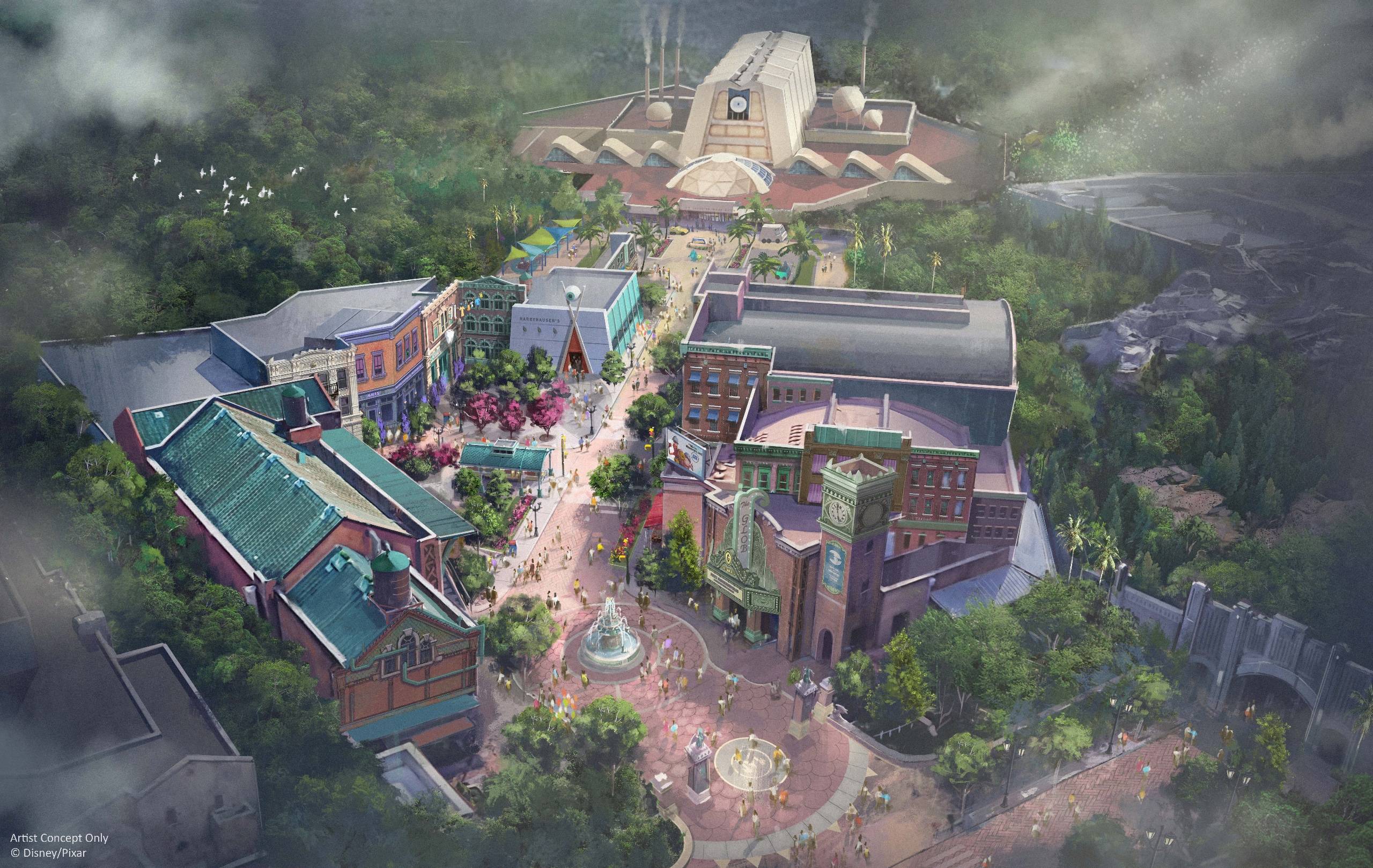 Monstropolis Concept Art