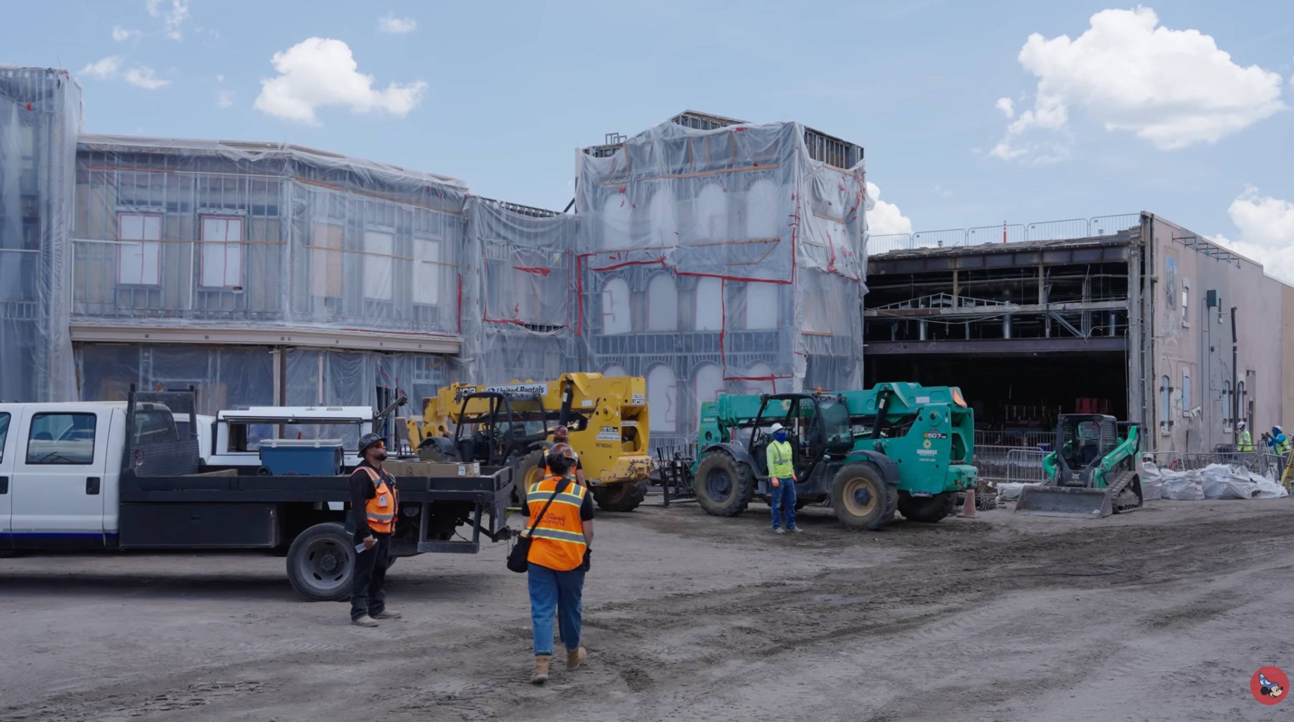 Walt Disney Imagineering Gives Behind the Scenes Look at Monstropolis Construction