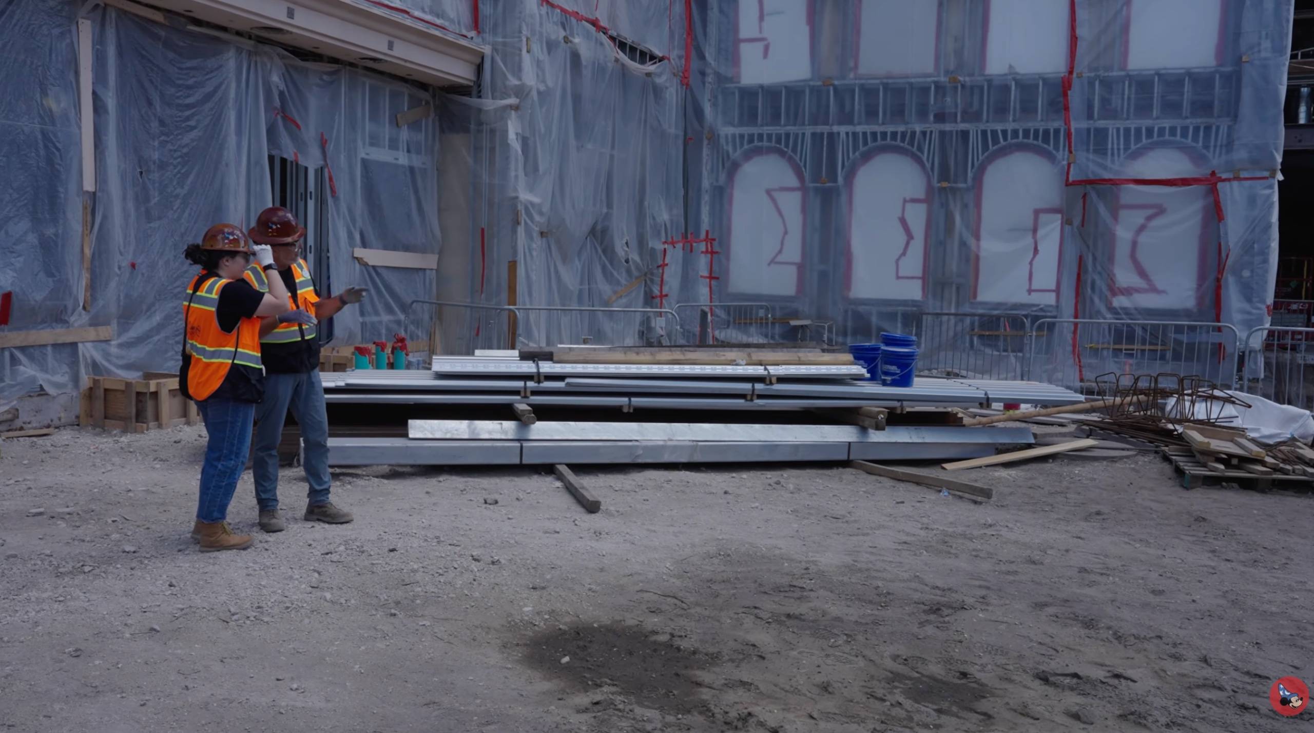 Walt Disney Imagineering Gives Behind the Scenes Look at Monstropolis Construction