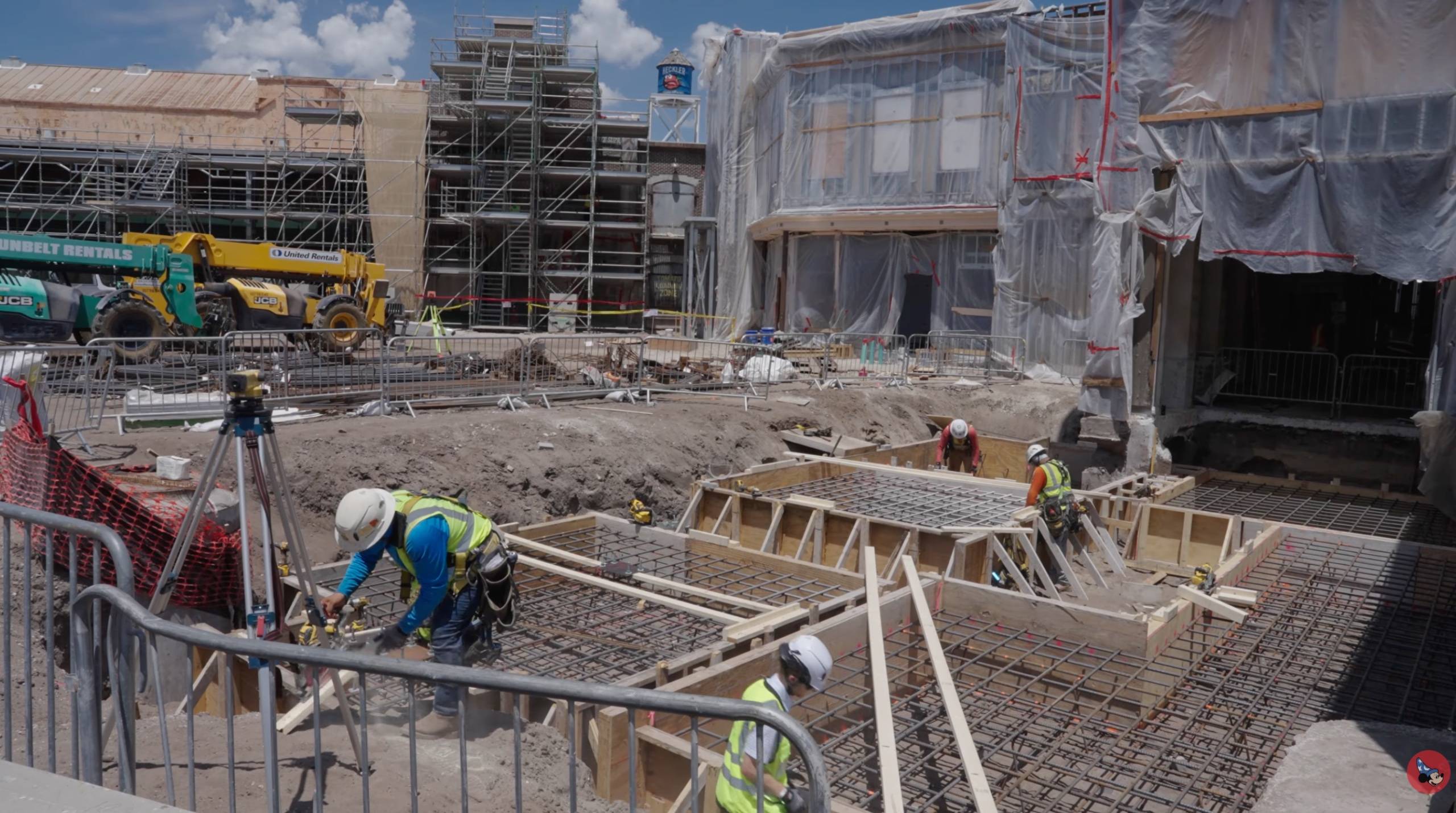 Walt Disney Imagineering Gives Behind the Scenes Look at Monstropolis Construction
