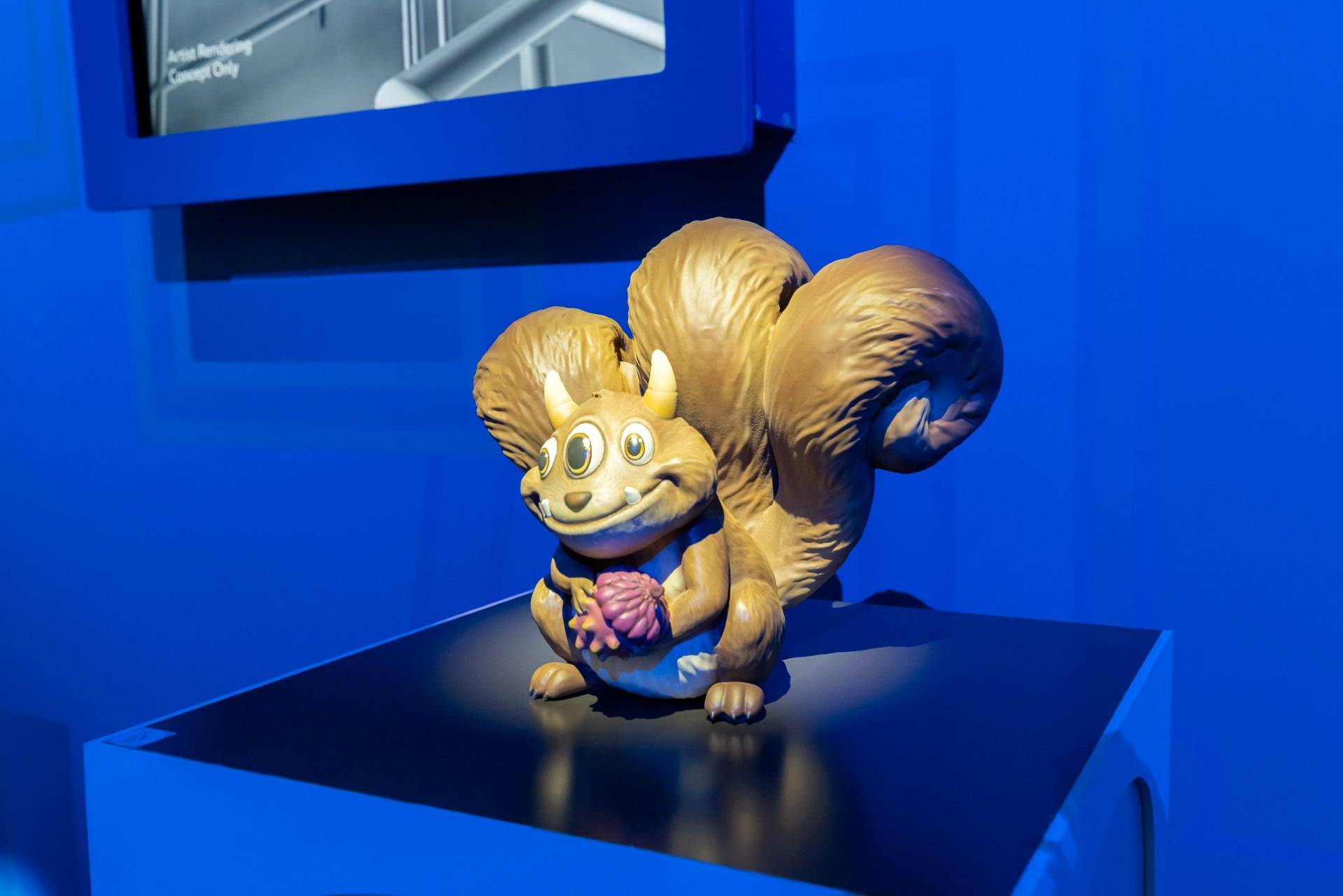 Monstropolis at D23: Design Mood Board and Monster Maquettes on Display