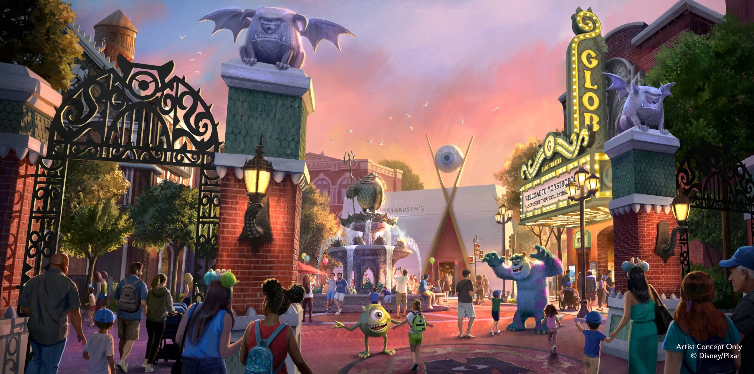Monstropolis Concept Art