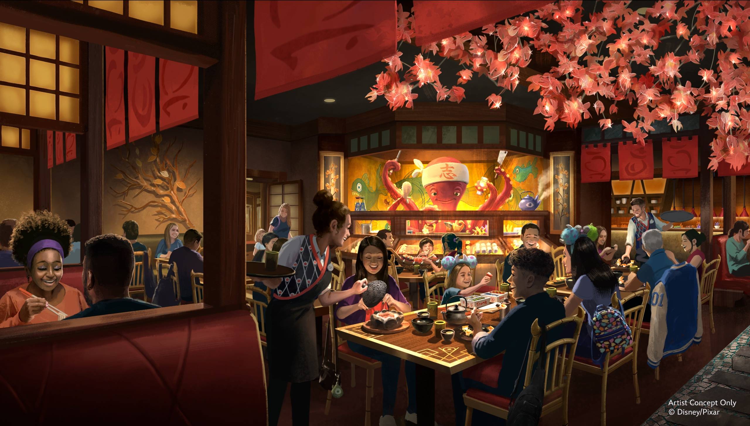 Harryhausen's at Disney's Hollywood Studios – Restaurant Concept Art