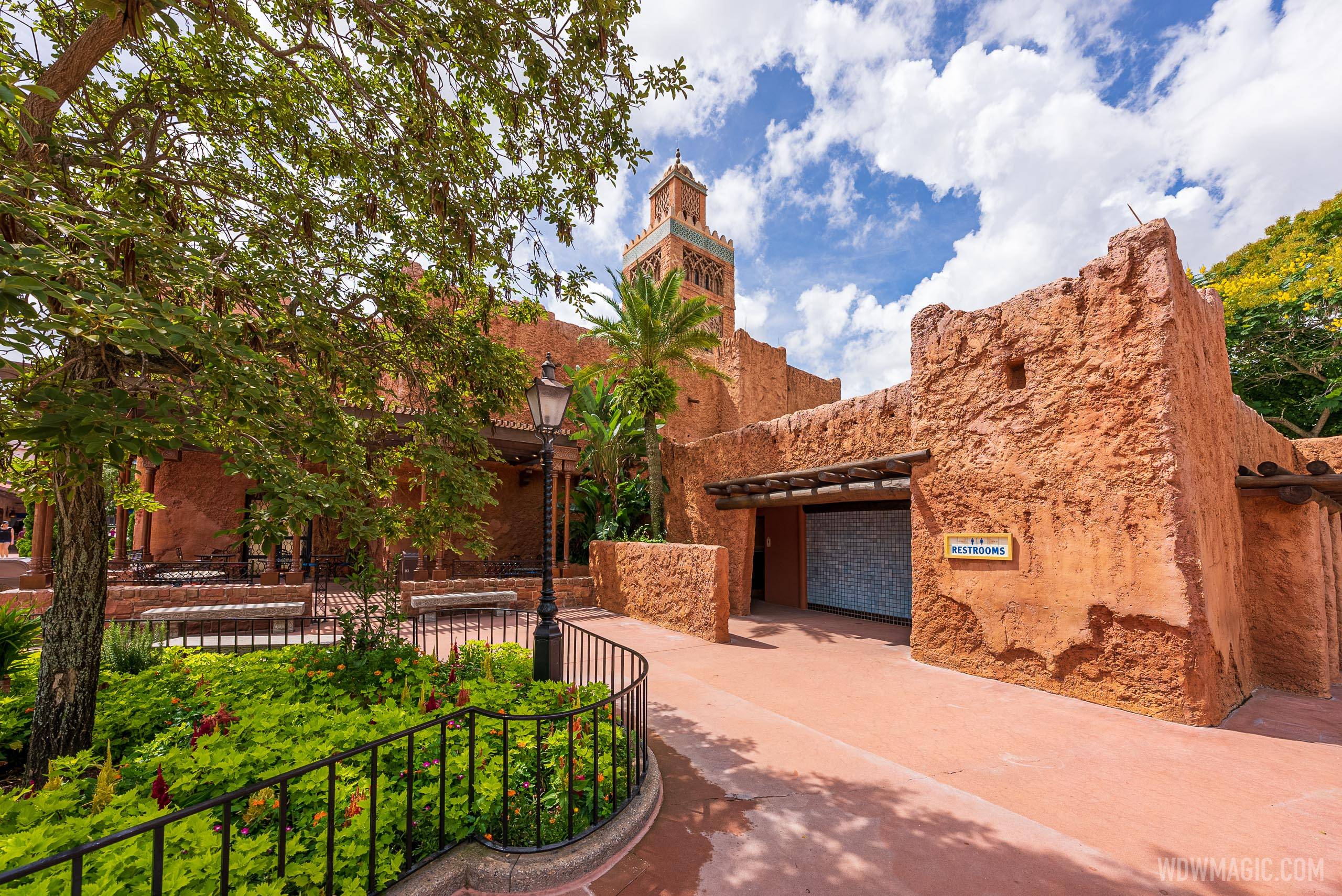 Morocco Pavilion's new-look restrooms reopen in World Showcase at EPCOT