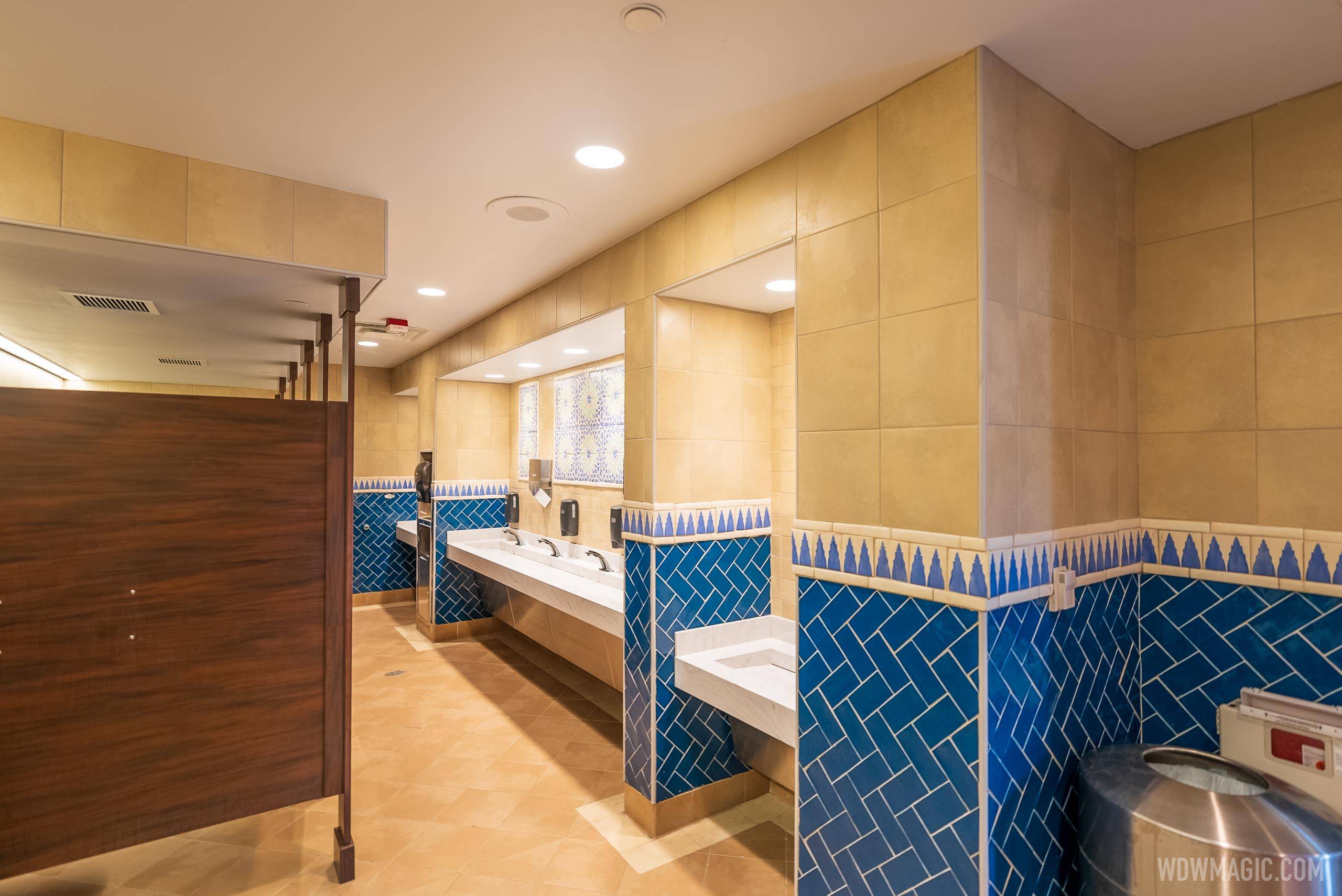 Morocco Pavilion restrooms reopen from refurbishment