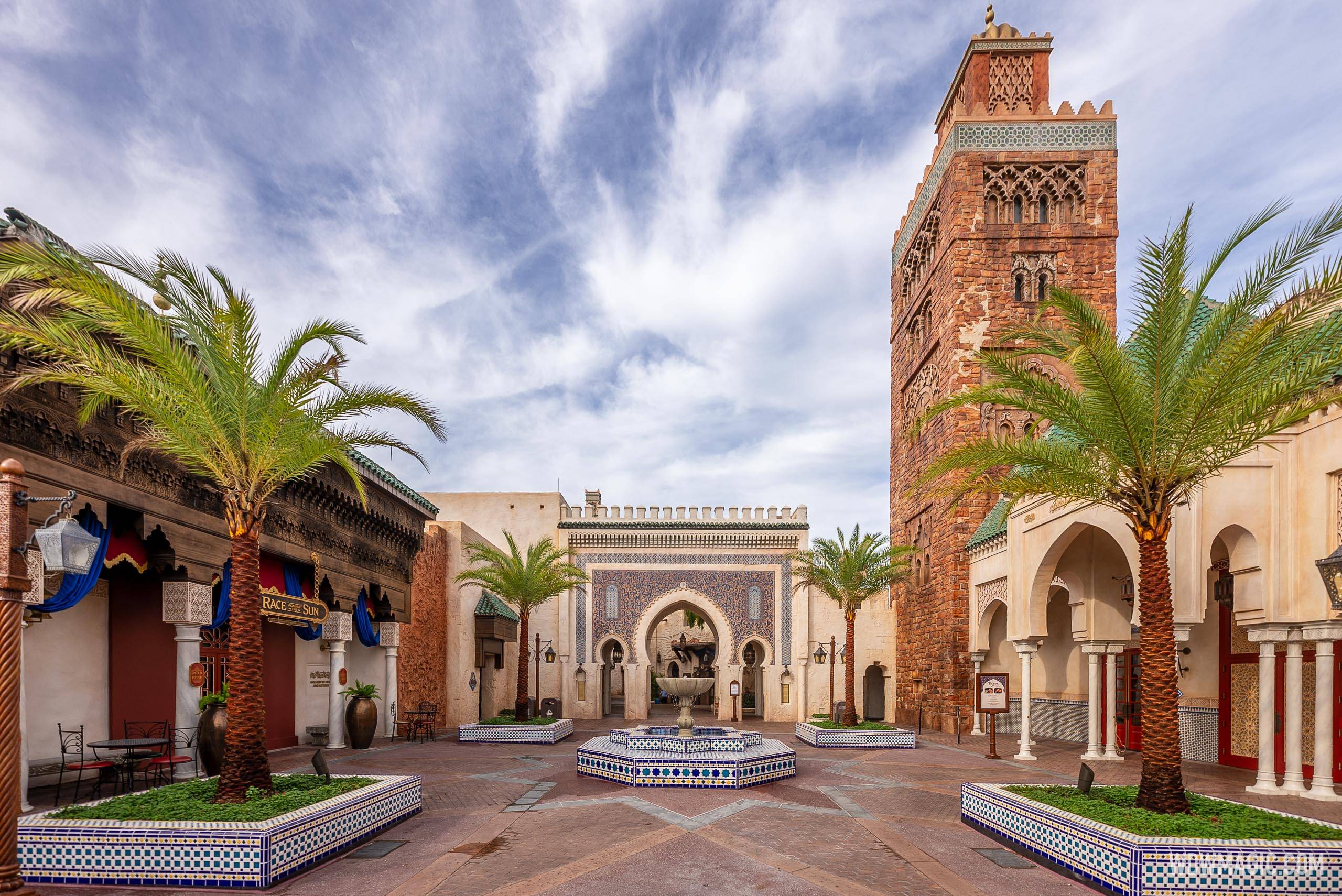 Completed Morocco Pavilion Refurbishment - July 2024