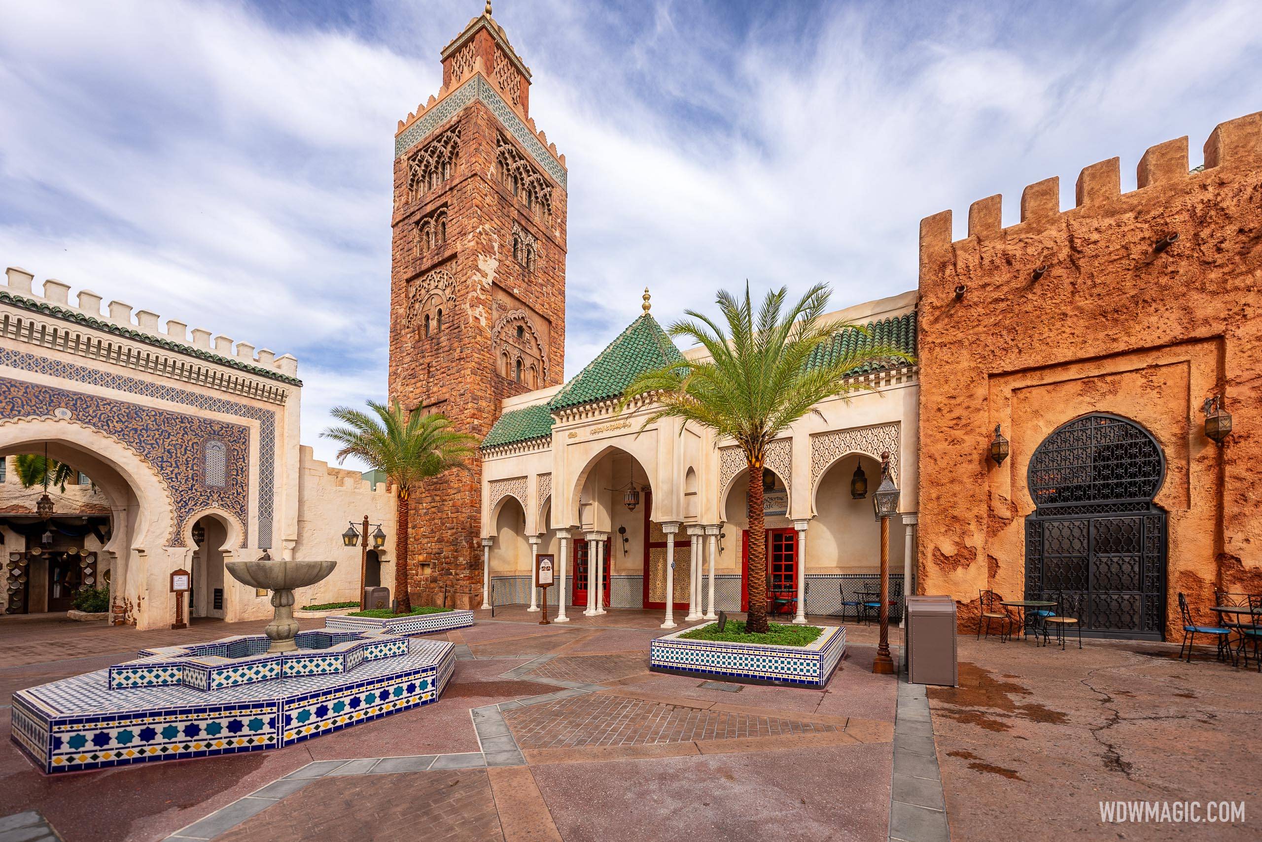 Completed Morocco Pavilion Refurbishment - July 2024