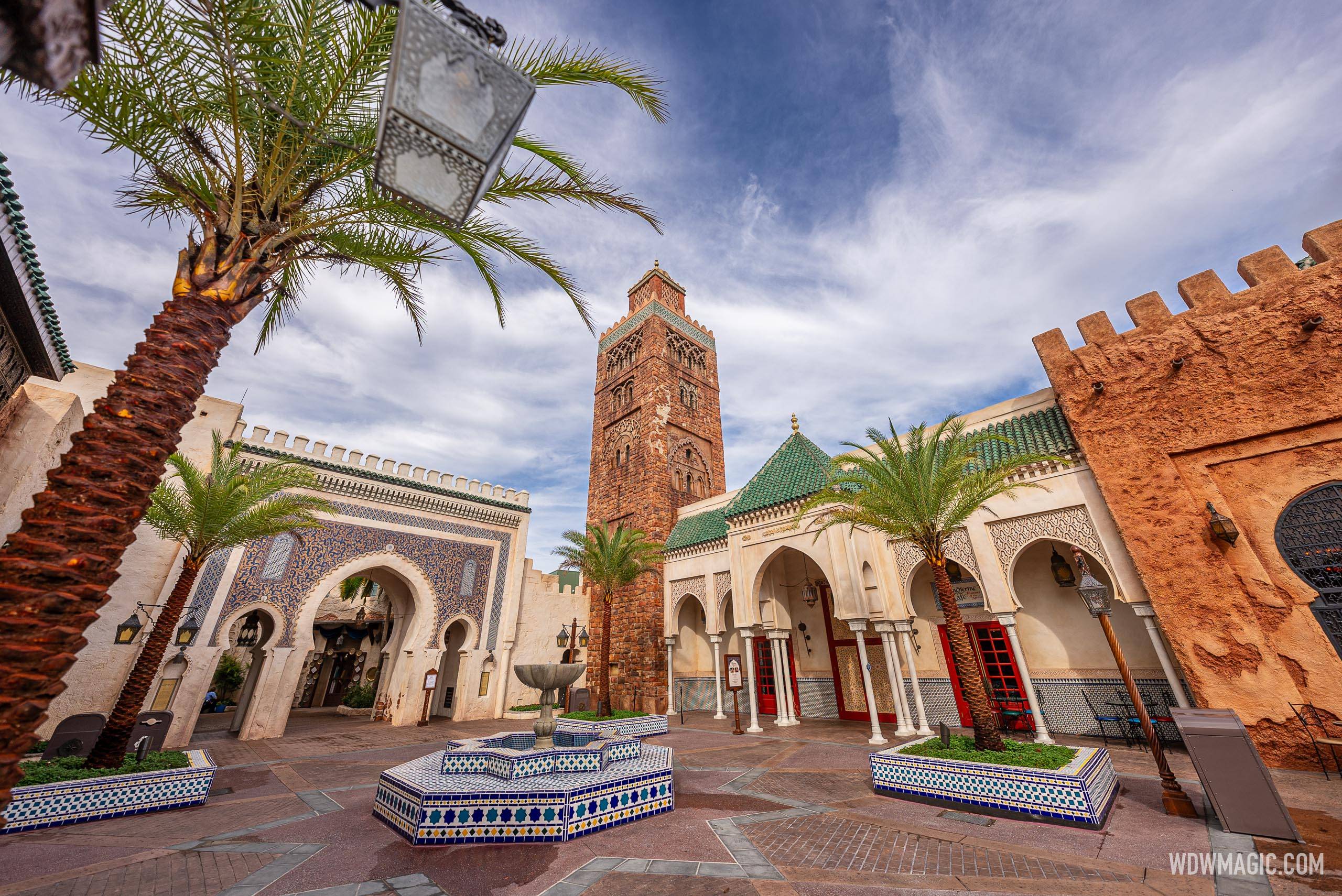 Completed Morocco Pavilion Refurbishment - July 2024