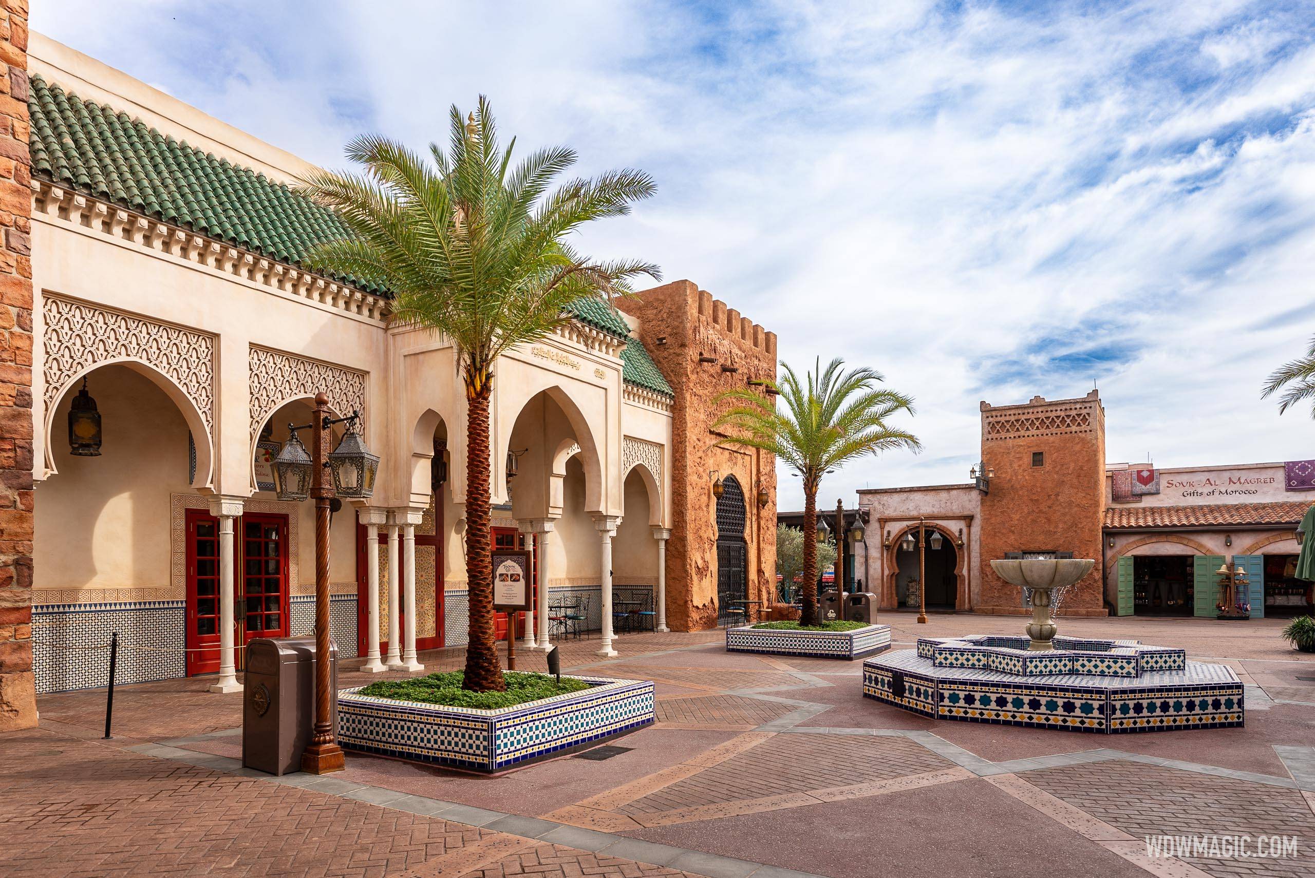 Completed Morocco Pavilion Refurbishment - July 2024